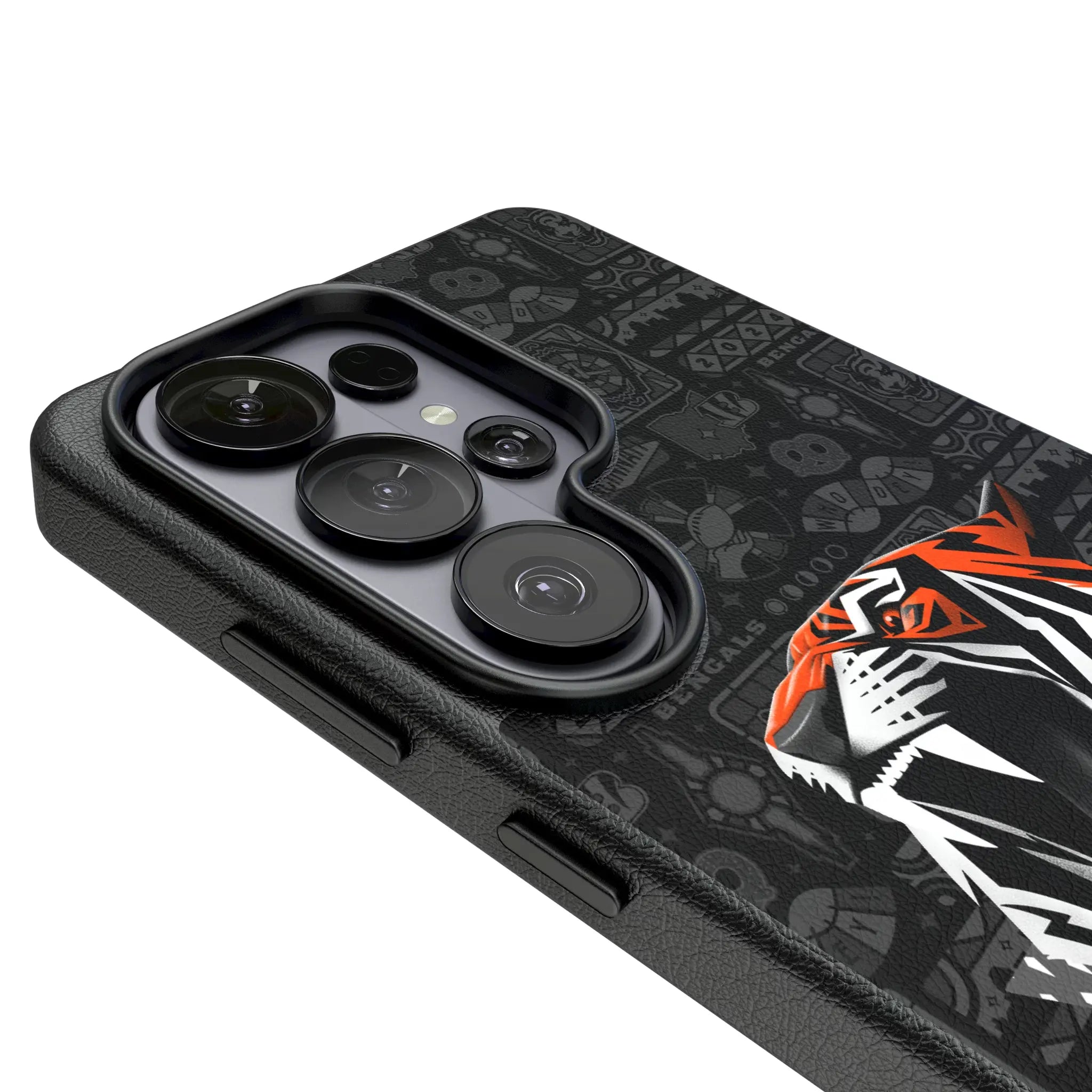 Cincinnati Bengals Deco Galaxy MagSafe Compatible Phone Case for Samsung Galaxy - Detail#Device_Galaxy S26 Ultra