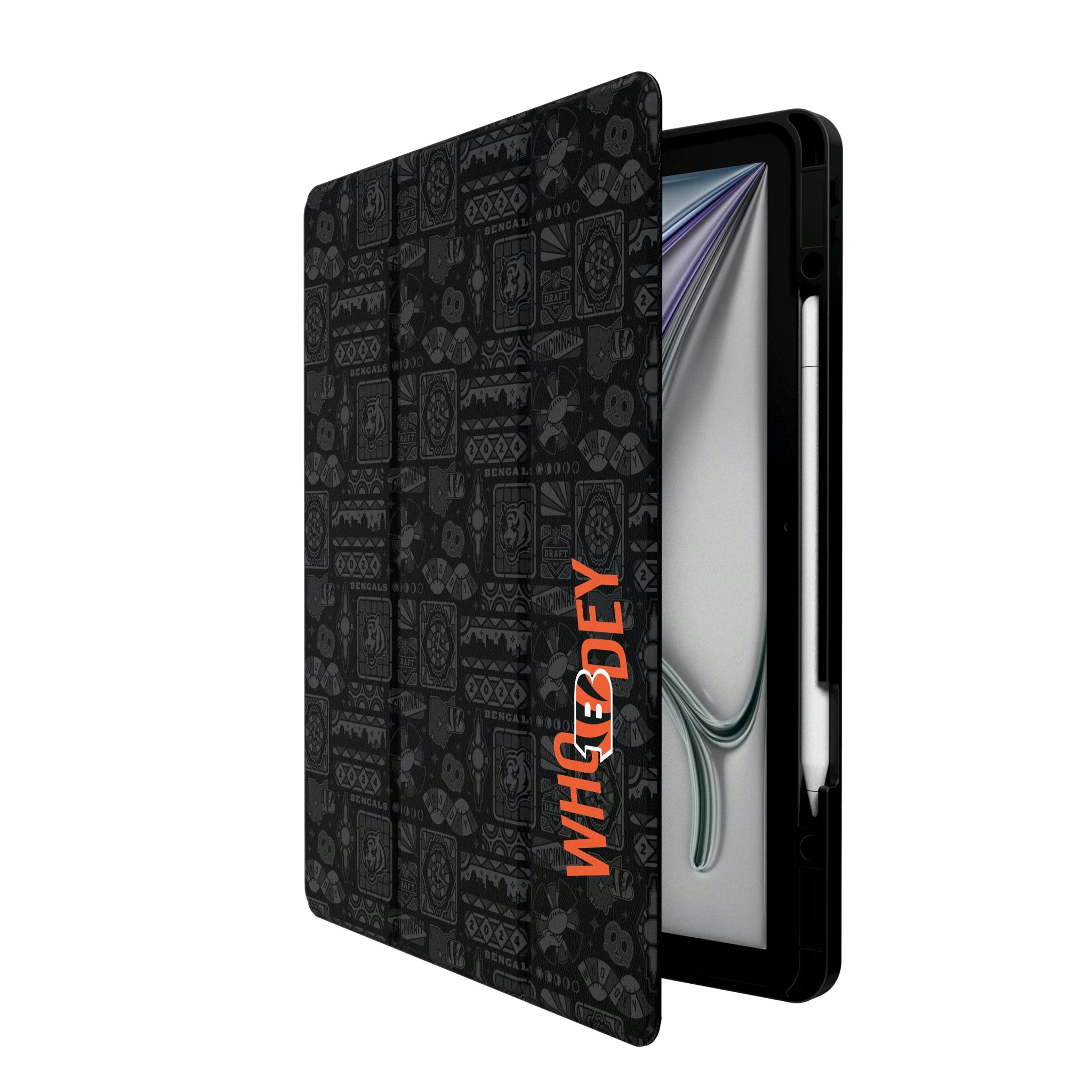 Cincinnati Bengals Deco iPad Tablet Case for Apple iPad