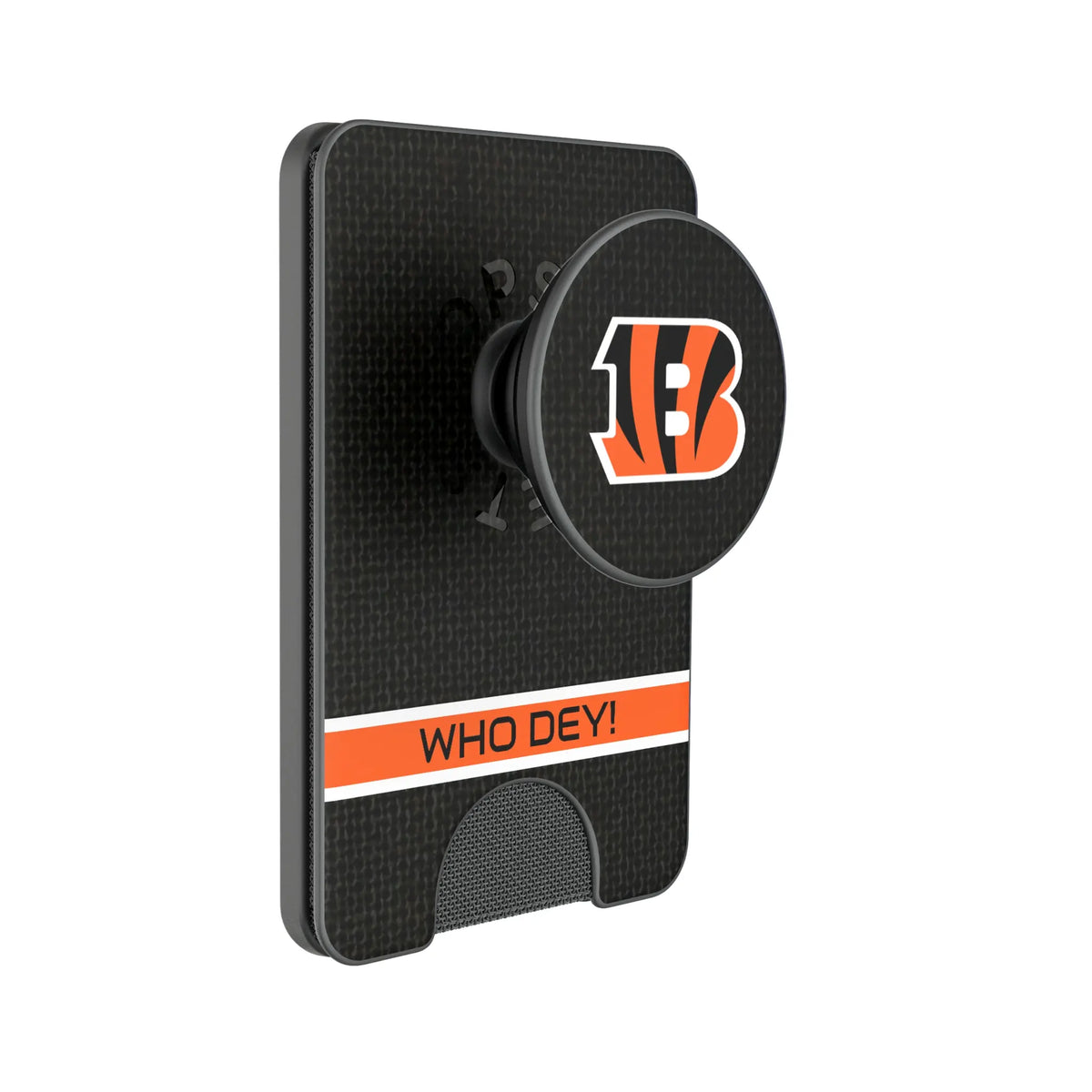 Cincinnati Bengals Endzone Solid Popsockets Wallet Magnetic