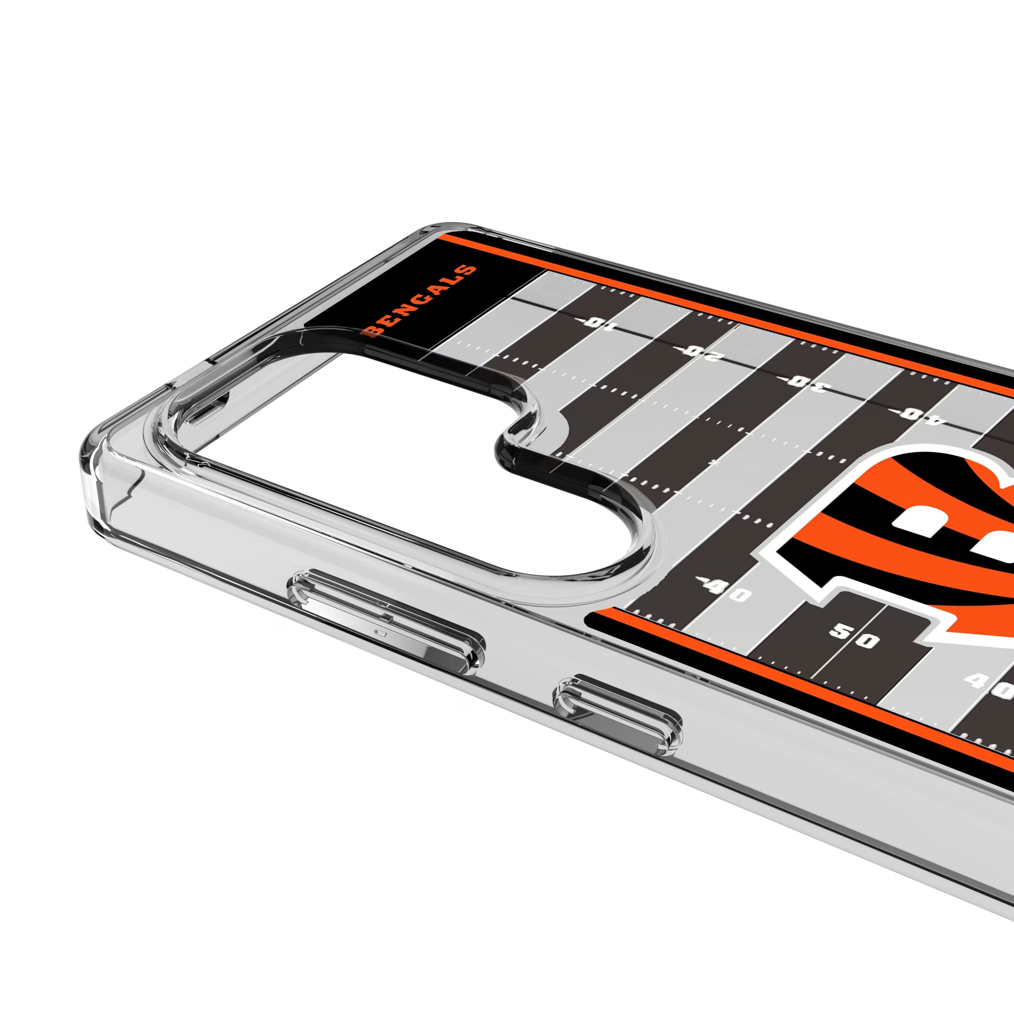 Cincinnati Bengals Field Galaxy Clear Phone Case for Samsung Galaxy - Detail