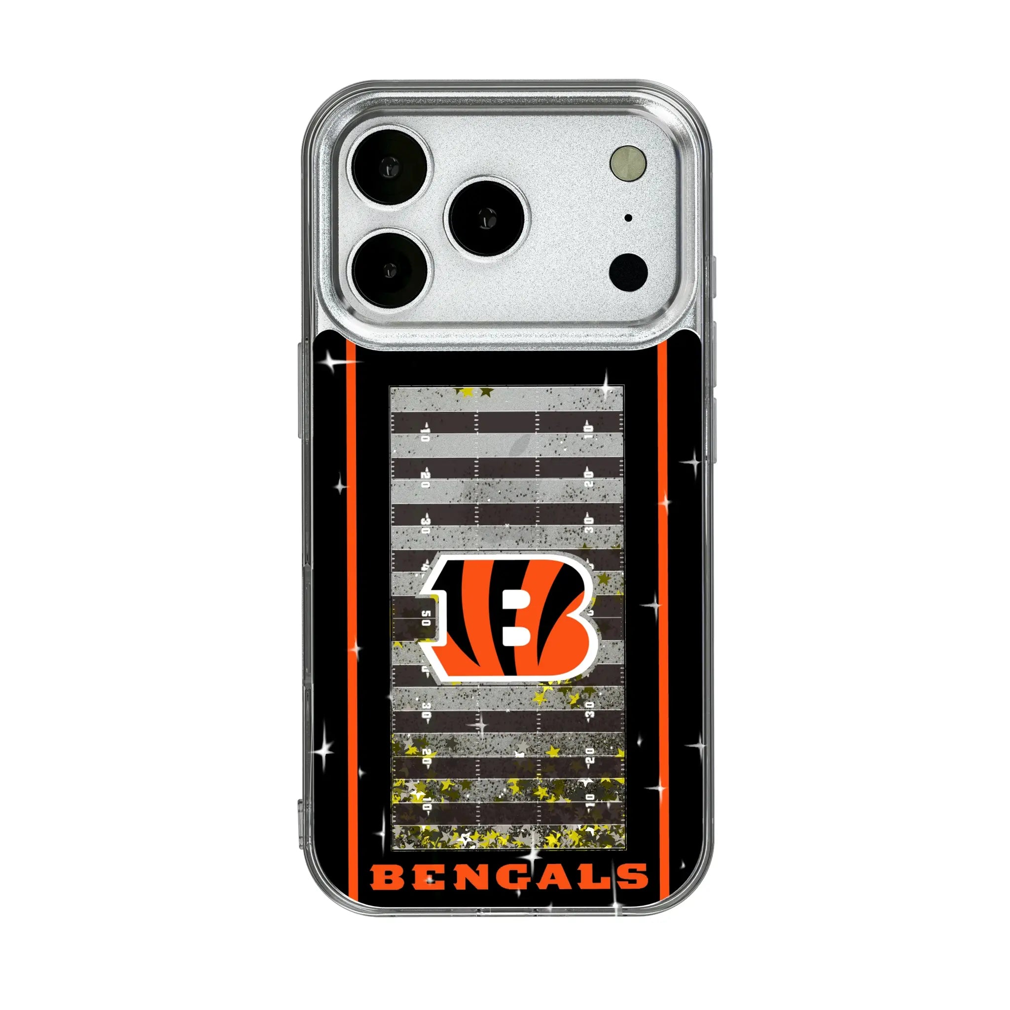 Cincinnati Bengals Field iPhone Glitter Phone Case for Apple iPhone