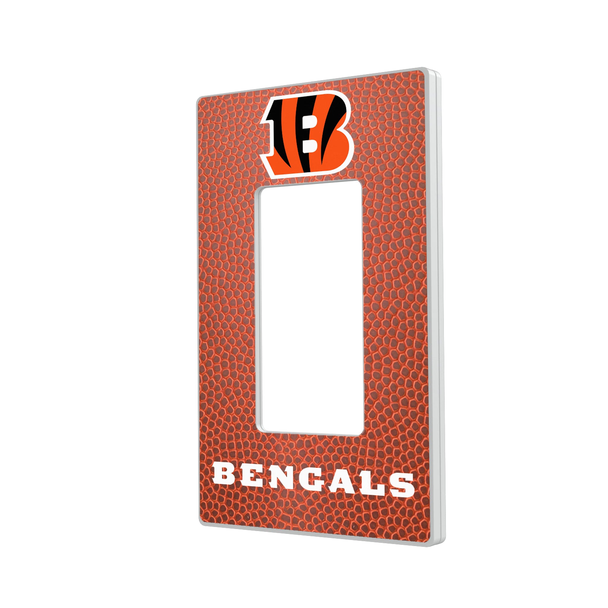 Cincinnati Bengals Football Hidden-Screw Light Switch Plate#Style_Single Rocker