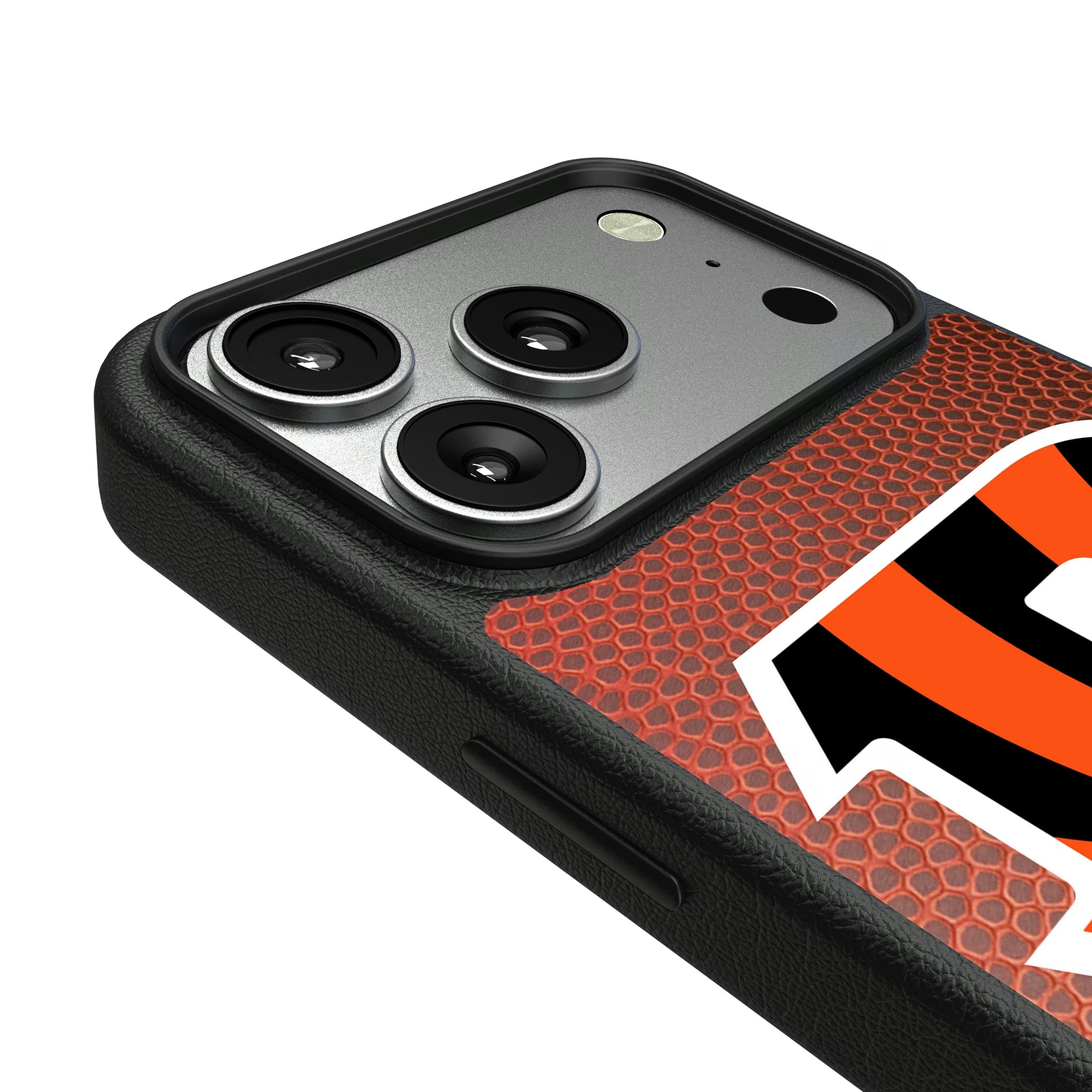 Cincinnati Bengals Football Wordmark iPhone MagSafe Compatible Phone Case for Apple iPhone - Detail#Device_iPhone 17 Pro