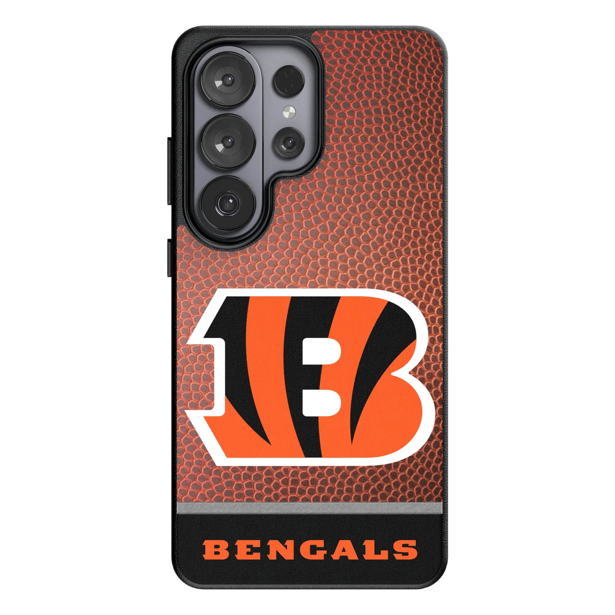 Cincinnati Bengals Football Wordmark Galaxy MagSafe Compatible Phone Case for Samsung Galaxy#Device_Galaxy S26 Ultra