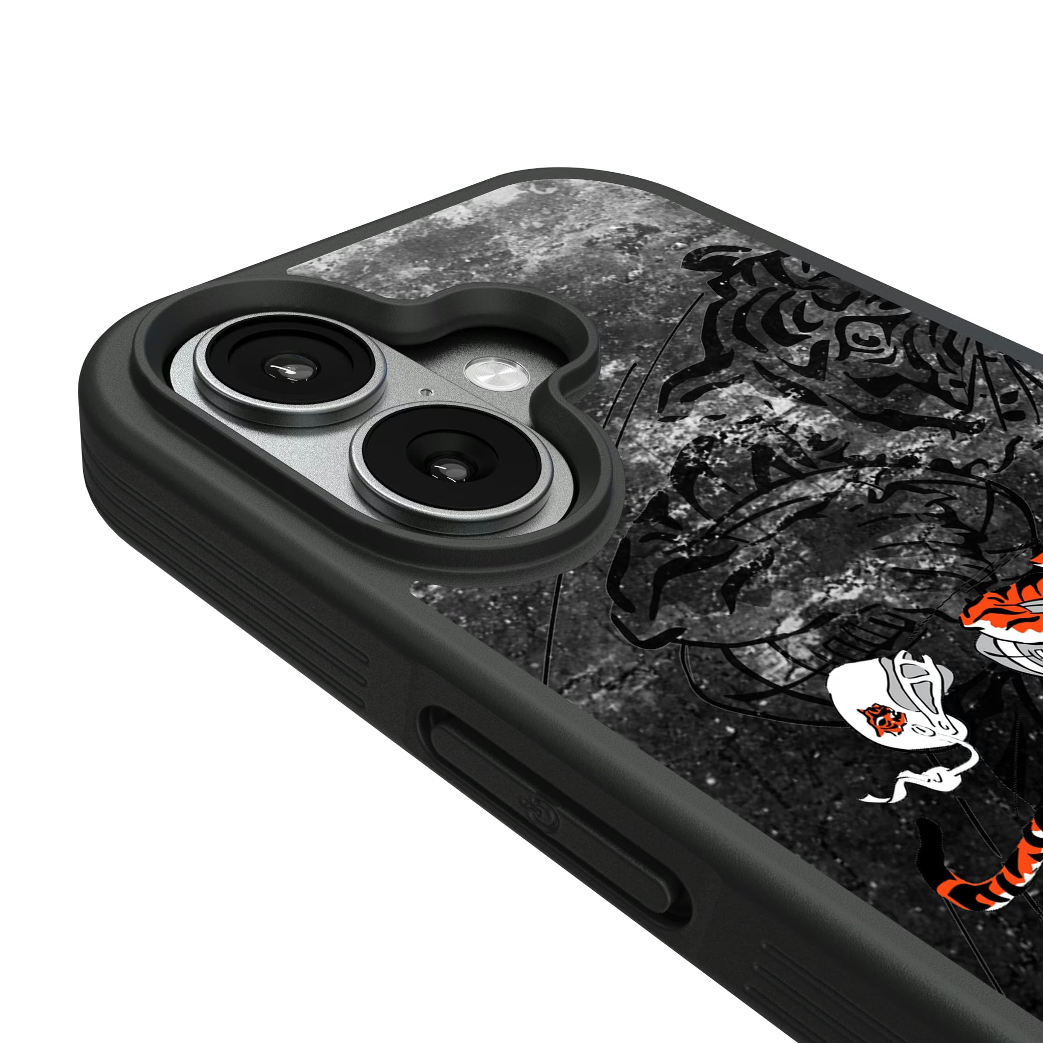 Cincinnati Bengals Historic Collection Legendary iPhone Bump Phone Case for Apple iPhone - Detail#Device_iPhone 17