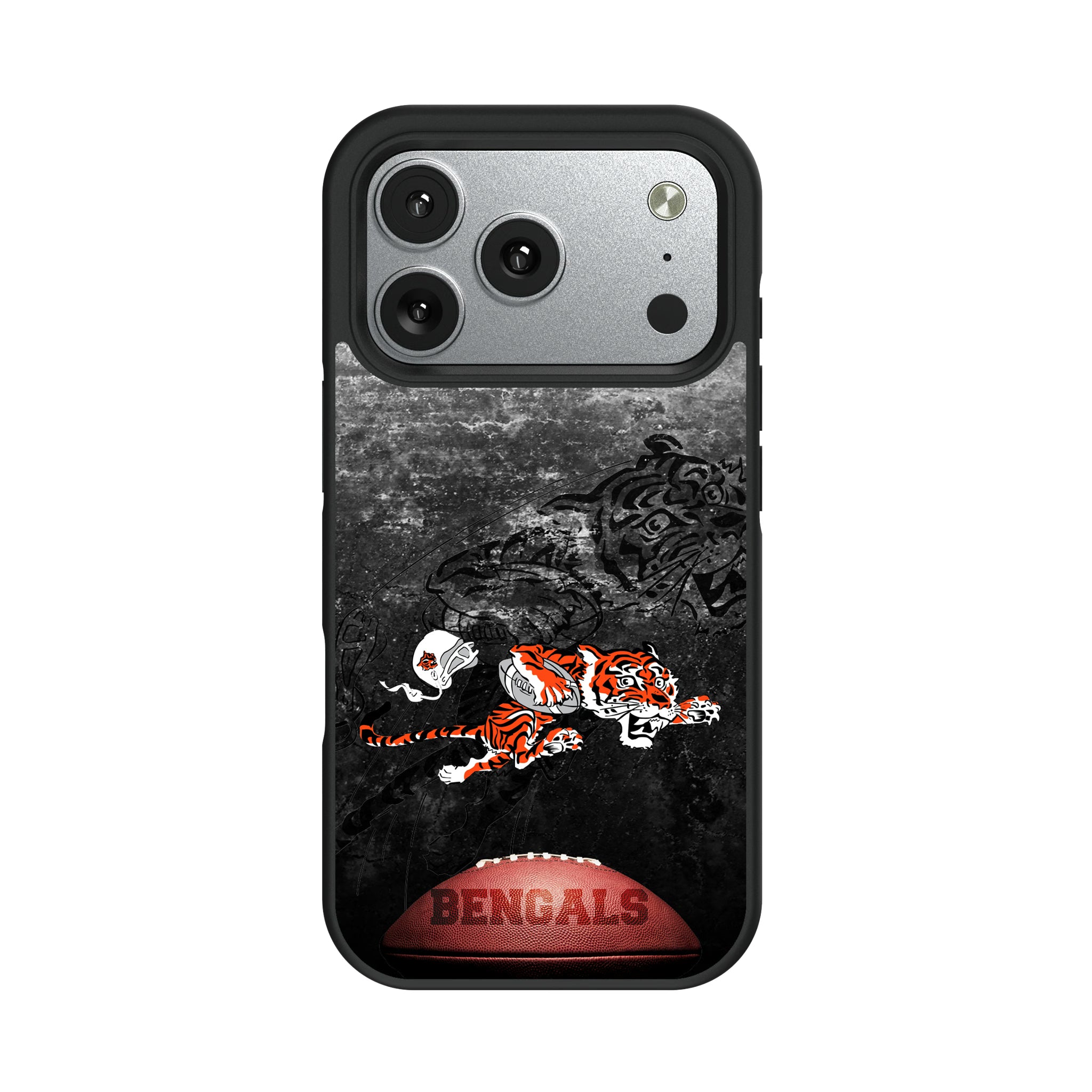 Cincinnati Bengals Historic Collection Legendary iPhone Bump Phone Case for Apple iPhone#Device_iPhone 17 Pro