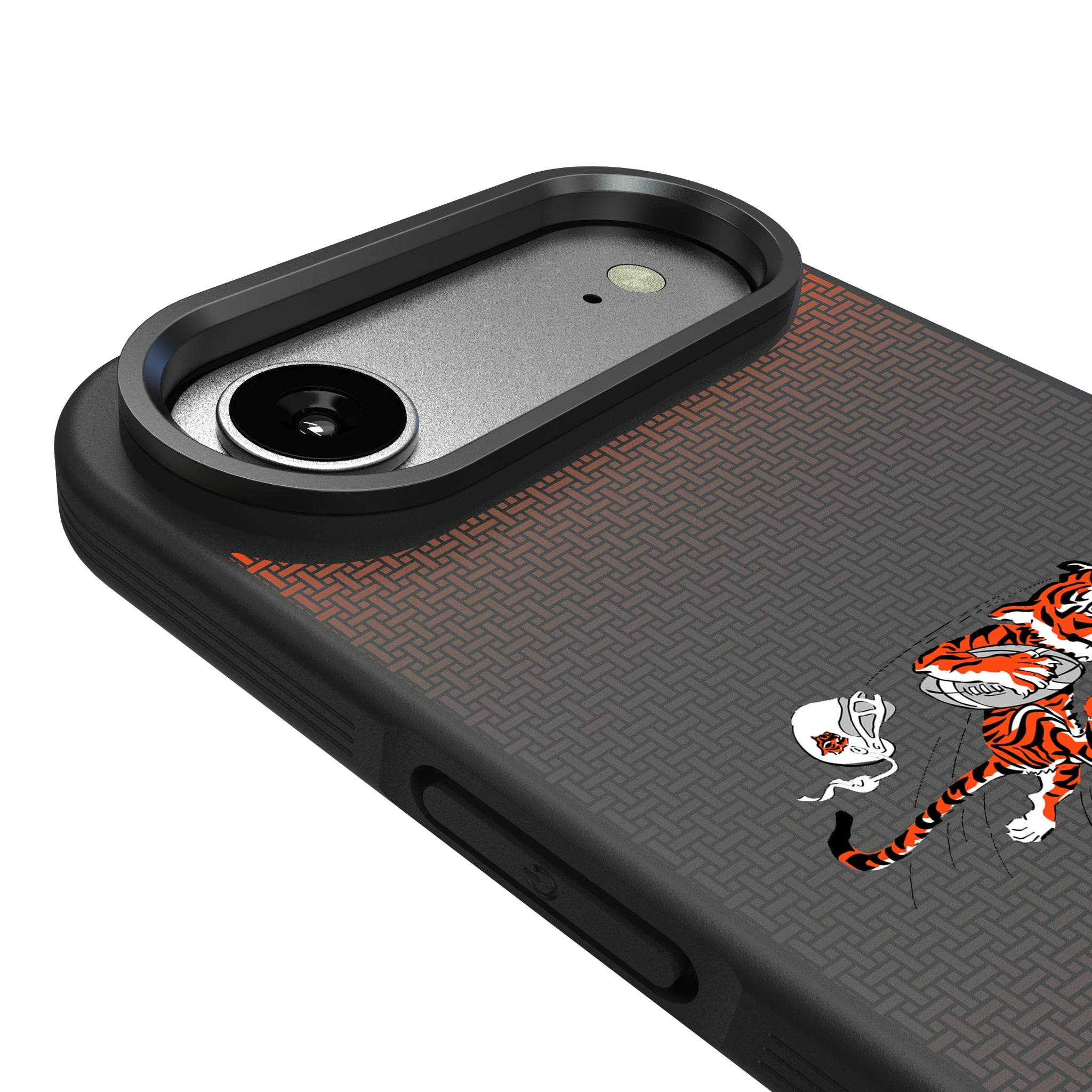 Cincinnati Bengals Historic Collection Linen iPhone Bump Phone Case for Apple iPhone - Detail#Device_iPhone Air