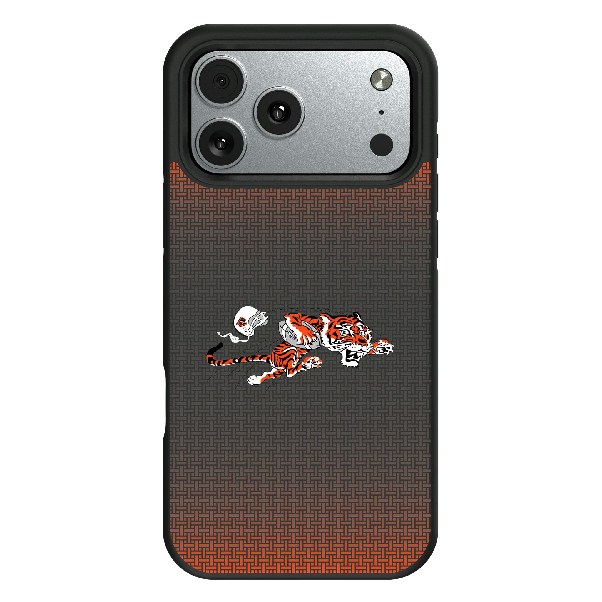 Cincinnati Bengals Historic Collection Linen iPhone Bump Phone Case for Apple iPhone#Device_iPhone 17 Pro Max