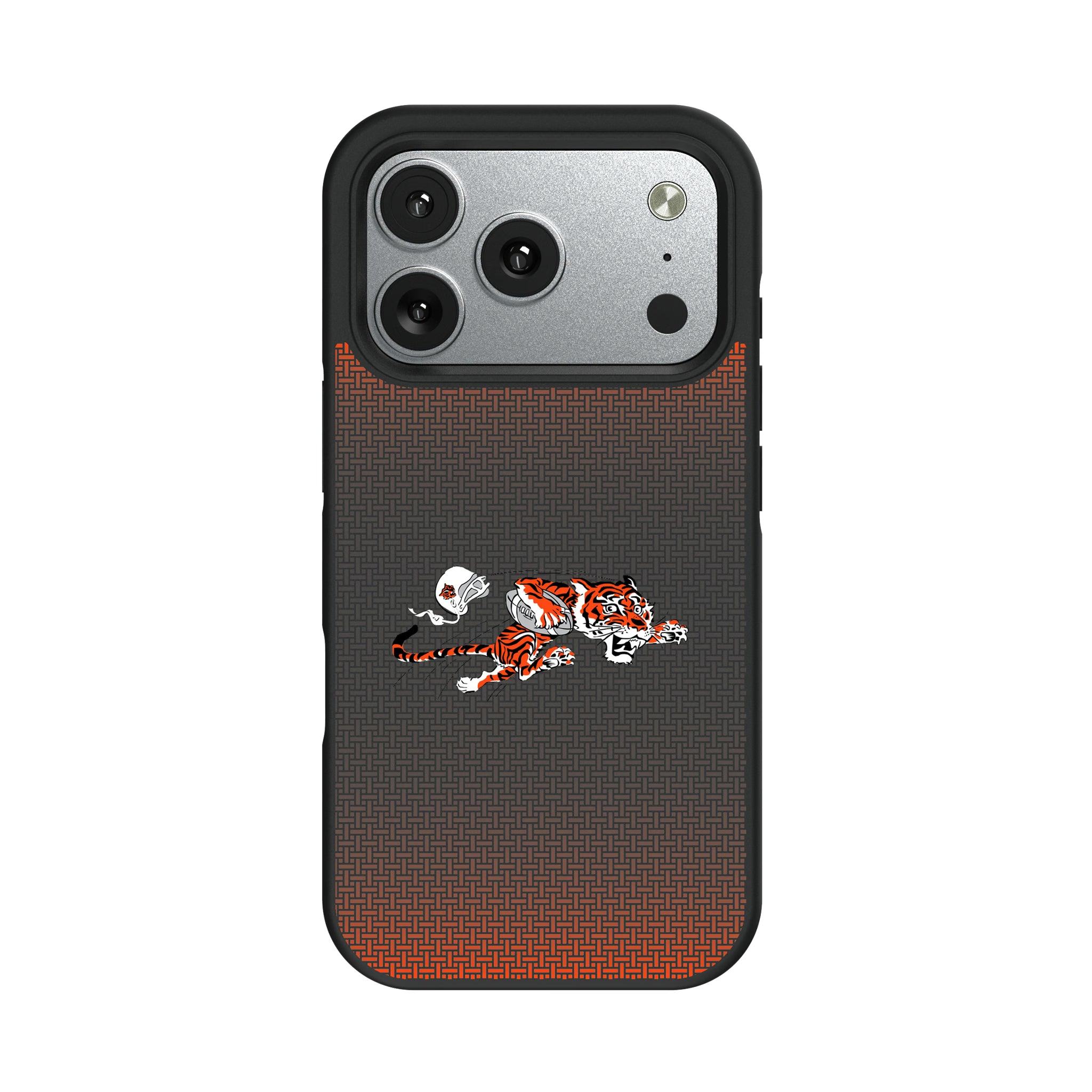 Cincinnati Bengals Historic Collection Linen iPhone Bump Phone Case for Apple iPhone#Device_iPhone 17 Pro