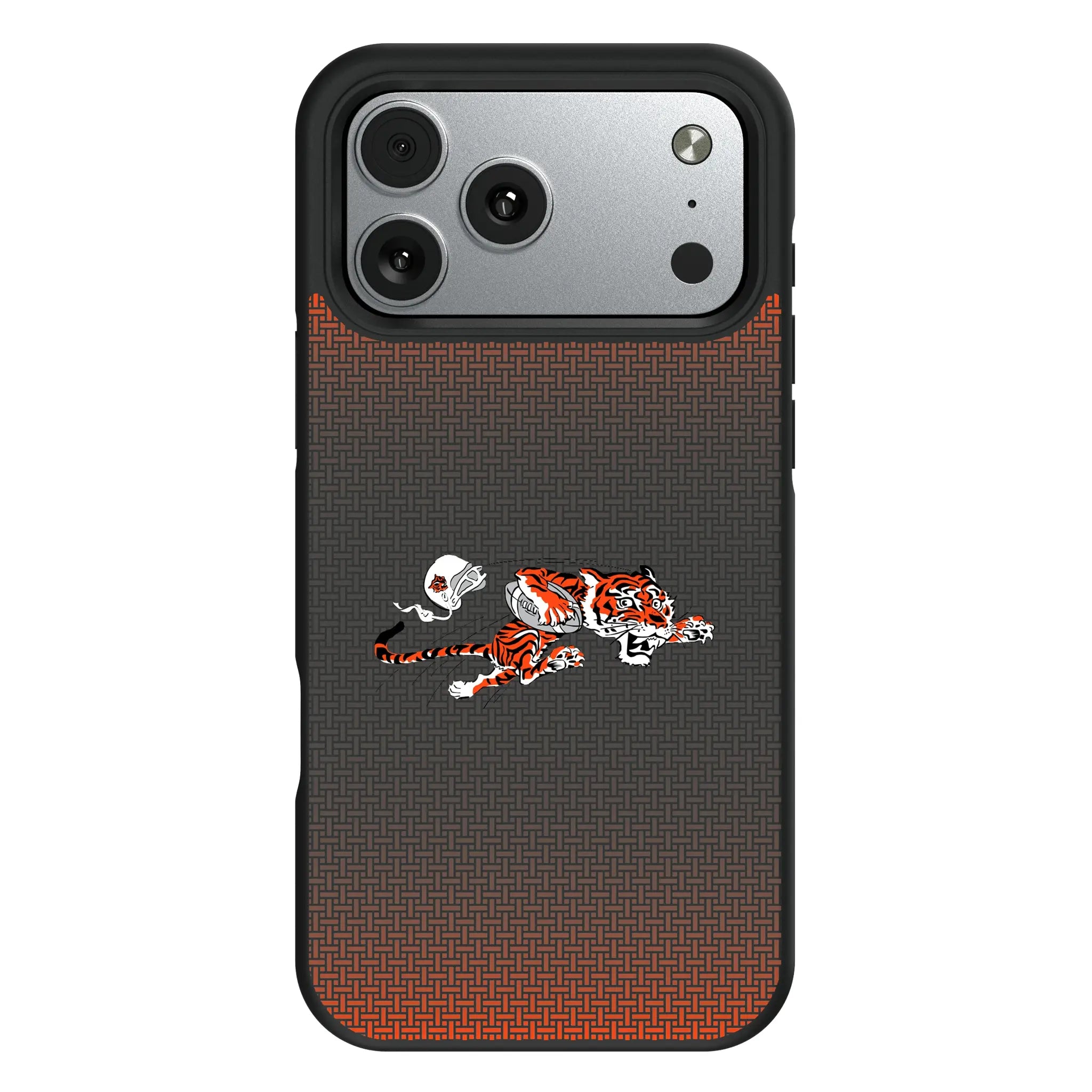 Cincinnati Bengals Historic Collection Linen iPhone Bump Phone Case for Apple iPhone#Device_iPhone 17 Pro Max