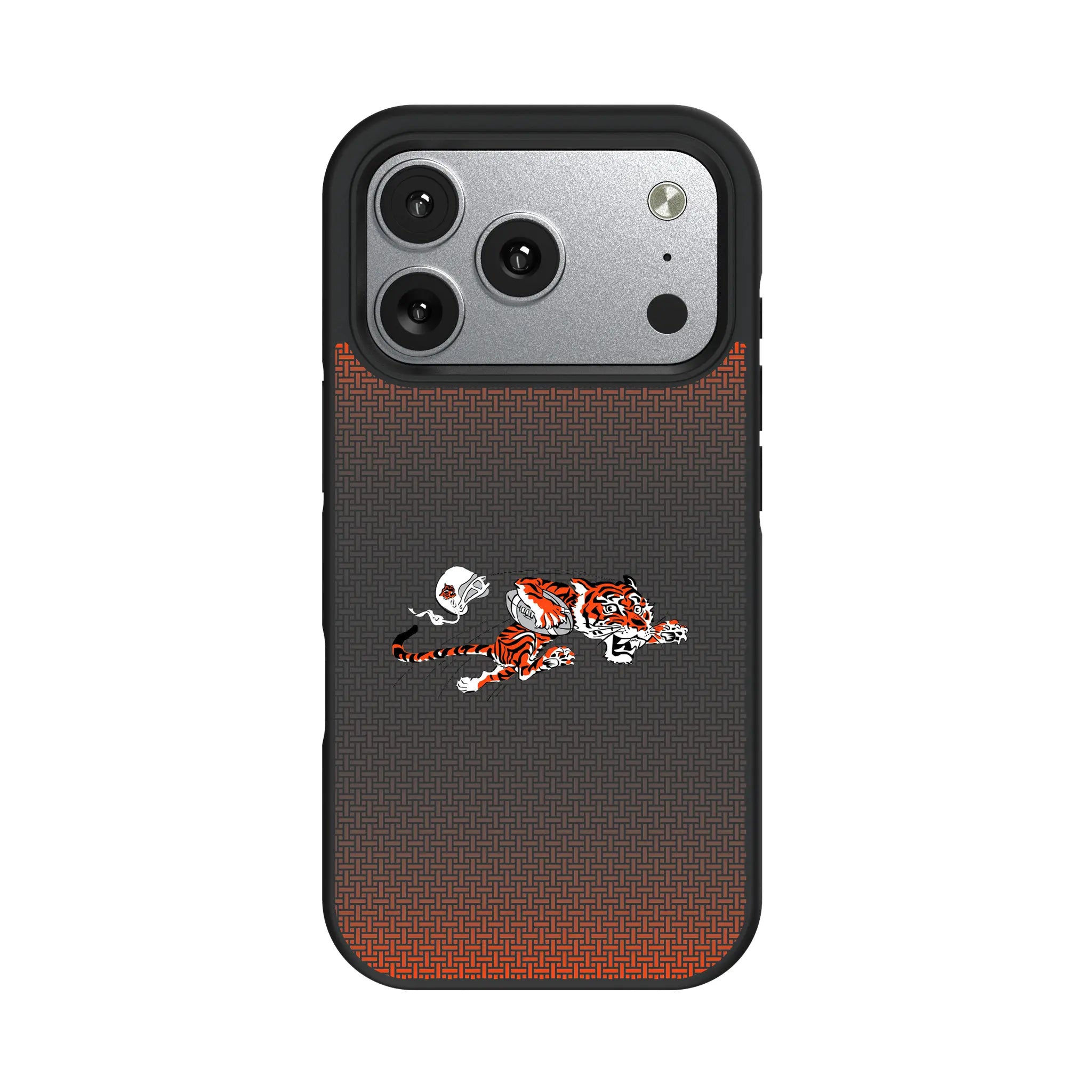 Cincinnati Bengals Historic Collection Linen iPhone Bump Phone Case for Apple iPhone#Device_iPhone 17 Pro