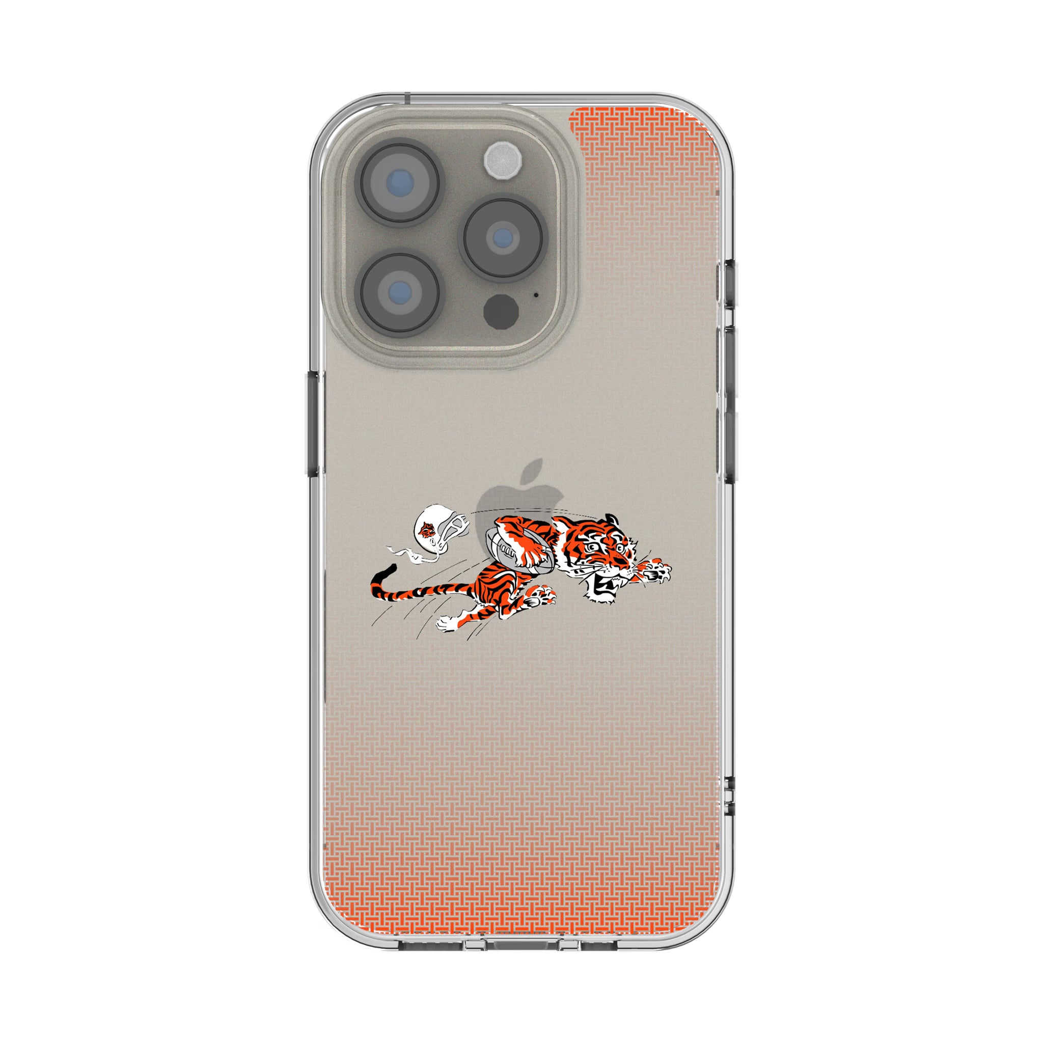 Cincinnati Bengals Historic Collection Linen iPhone Clear Phone Case for Apple iPhone