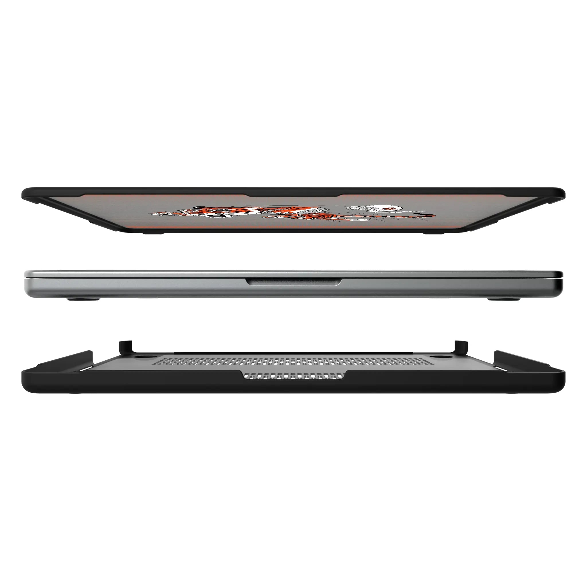 Cincinnati Bengals Historic Collection Linen MacBook Laptop Case for Apple MacBook