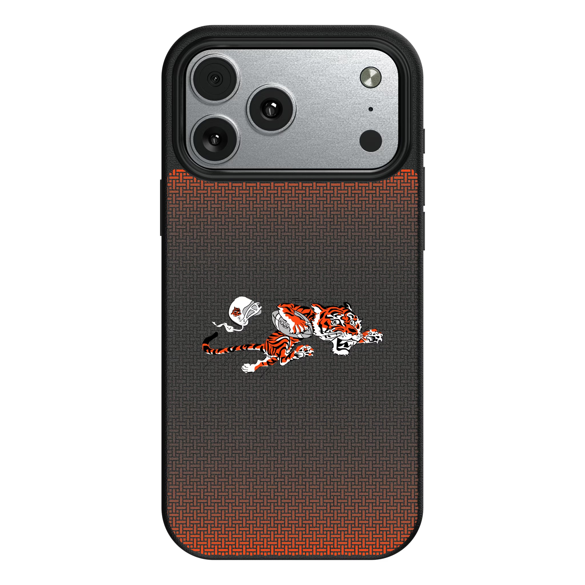 Cincinnati Bengals Historic Collection Linen iPhone MagSafe Compatible Phone Case for Apple iPhone#Device_iPhone 17 Pro Max