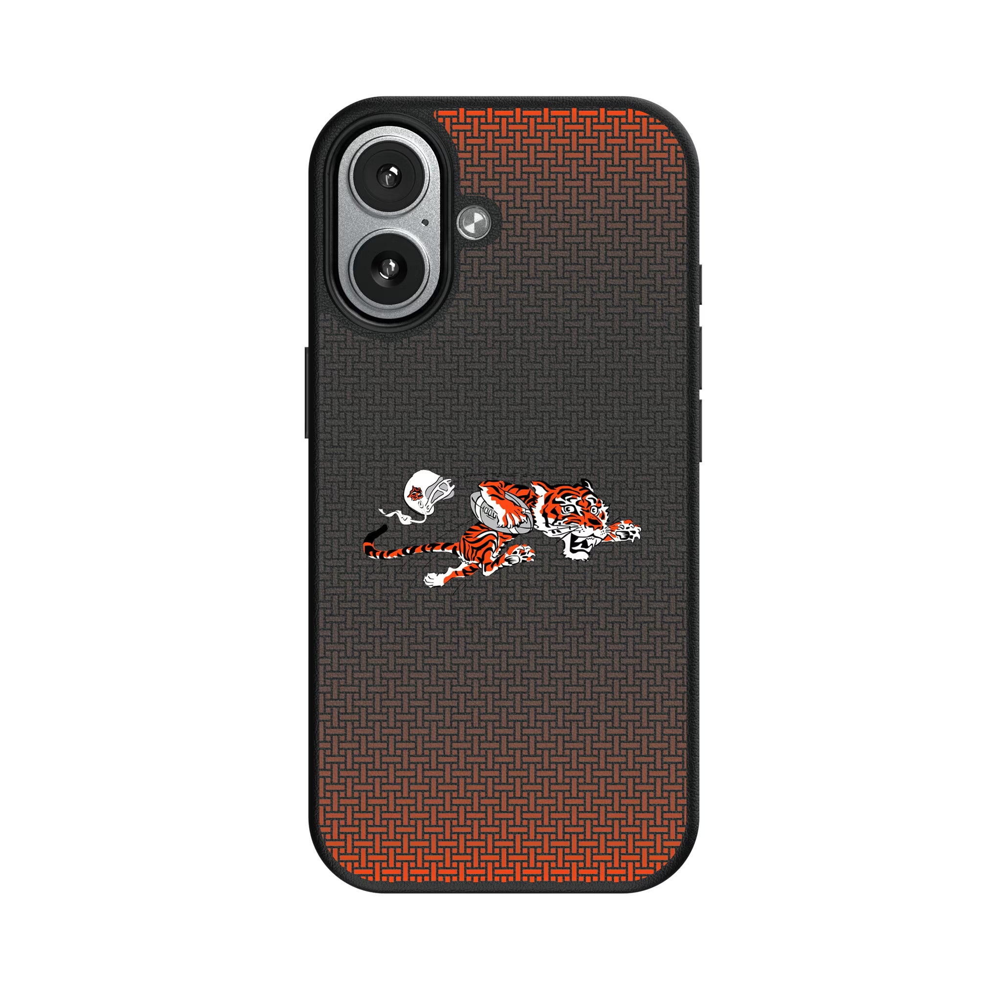 Cincinnati Bengals Historic Collection Linen iPhone MagSafe Compatible Phone Case for Apple iPhone#Device_iPhone 17