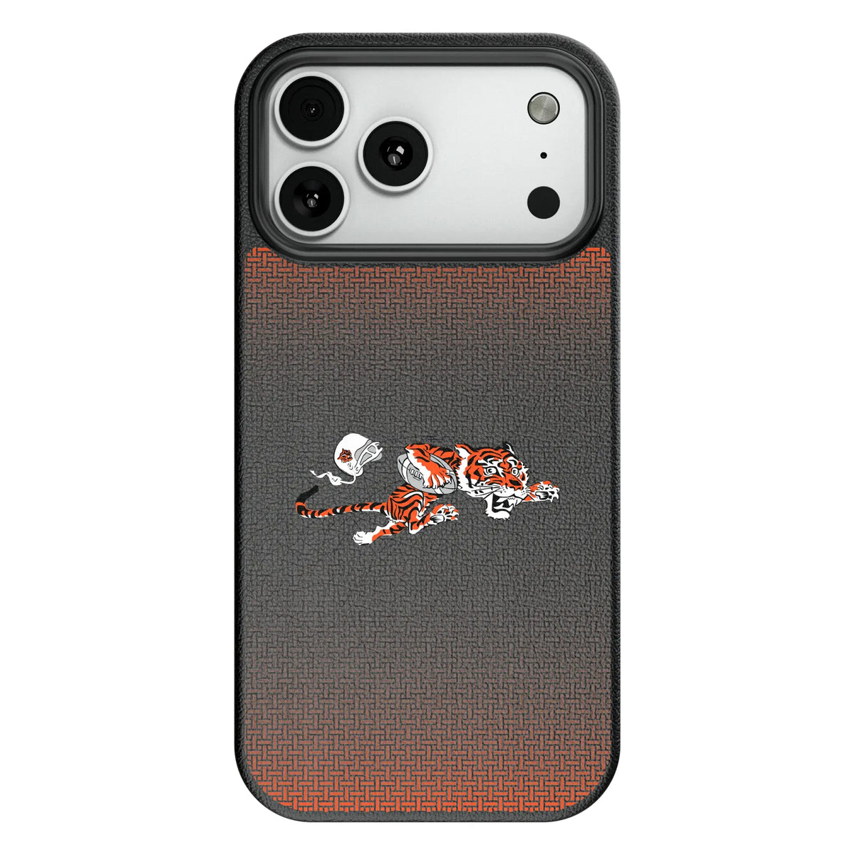 Cincinnati Bengals Historic Collection Linen MagSafe Compatible Phone Case for Apple iPhone