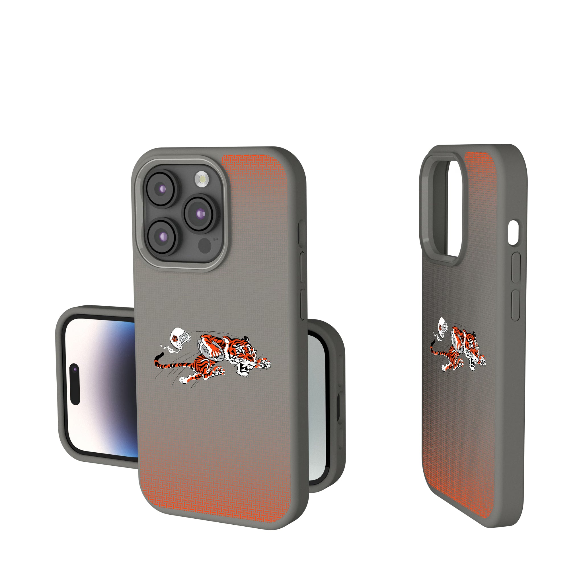 Cincinnati Bengals Historic Collection Linen iPhone Soft Touch Phone Case for Apple iPhone