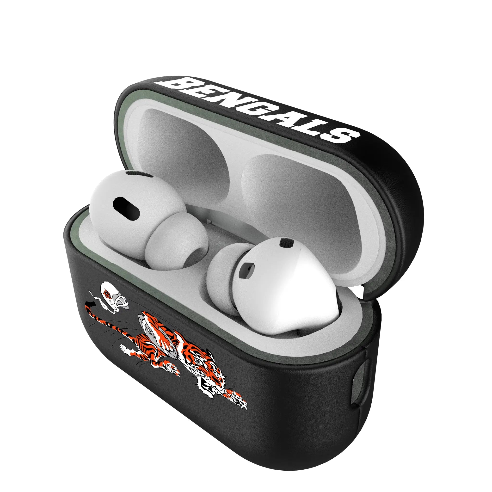 Cincinnati Bengals Historic Collection Personalized Insignia AirPods AirPod Case Cover#Device_AirPods Pro 2nd Gen