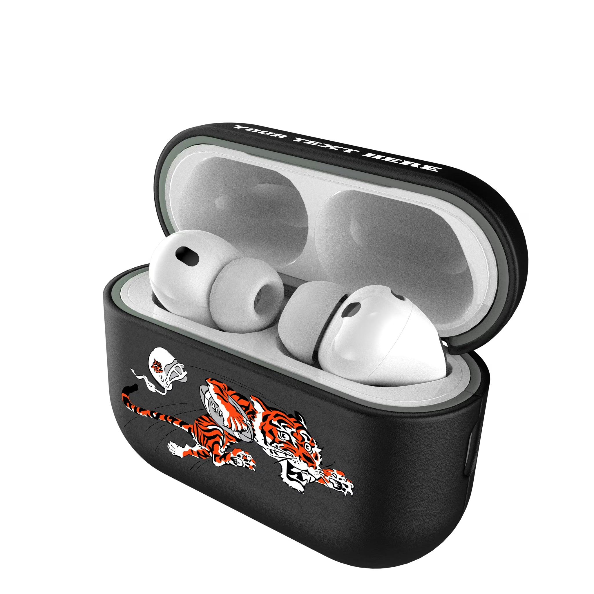 Cincinnati Bengals Historic Collection Personalized Insignia AirPods AirPod Case Cover#Device_AirPods Pro 3