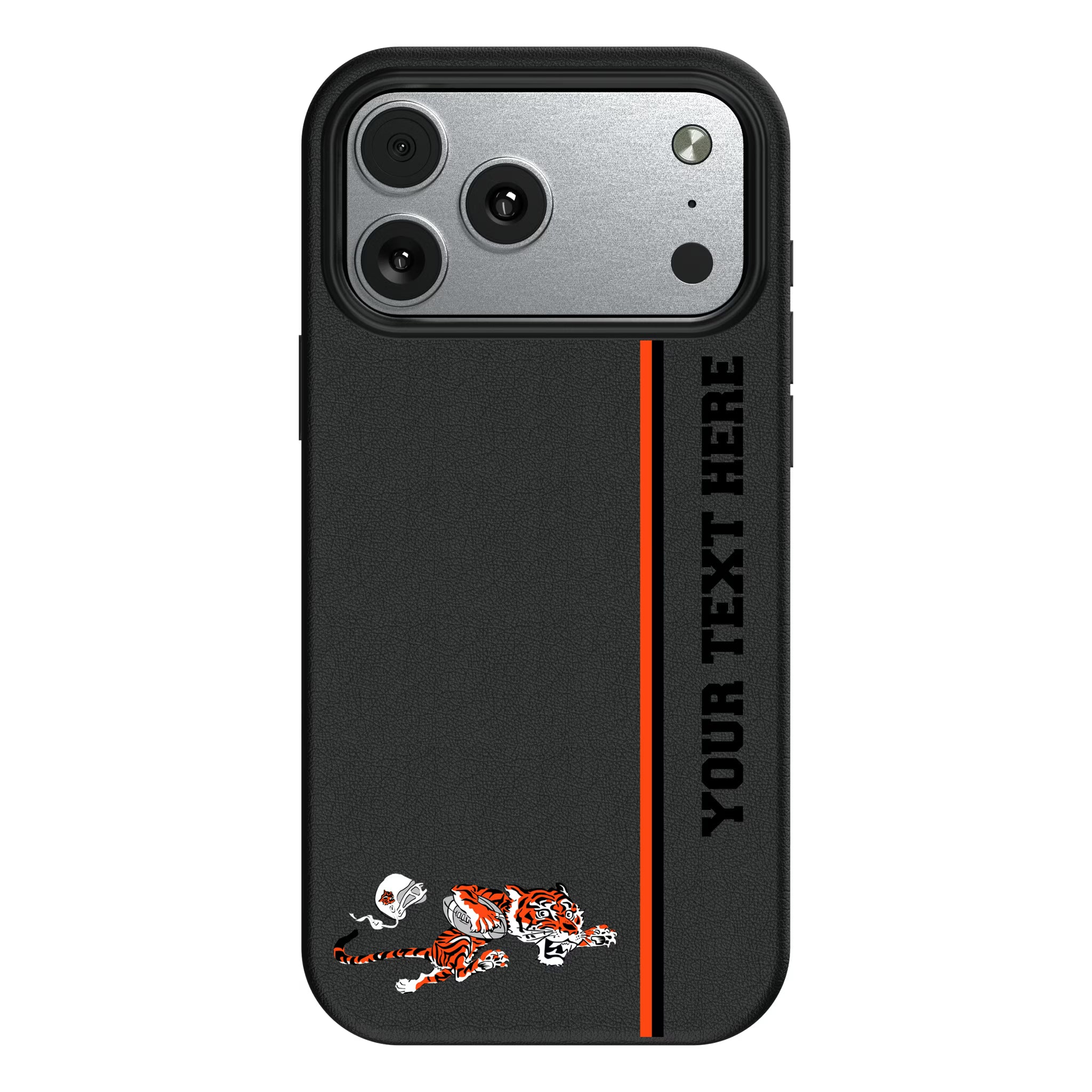 Cincinnati Bengals Historic Collection Personalized Sidebard iPhone MagSafe Compatible Phone Case for Apple iPhone#Device_iPhone 17 Pro Max