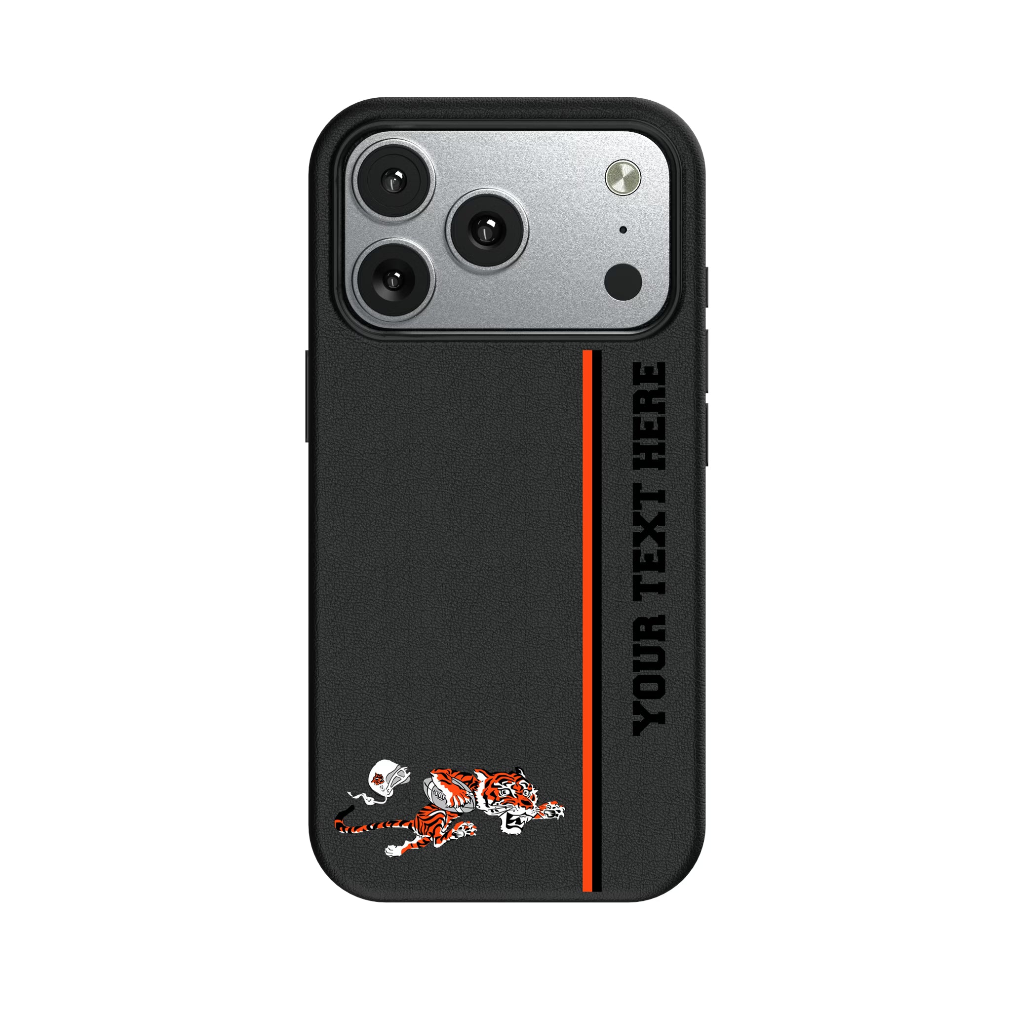 Cincinnati Bengals Historic Collection Personalized Sidebard iPhone MagSafe Compatible Phone Case for Apple iPhone#Device_iPhone 17 Pro