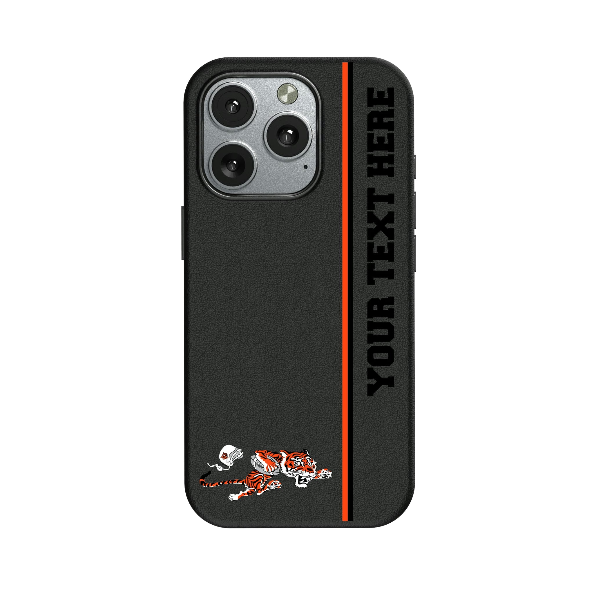 Cincinnati Bengals Historic Collection Personalized Sidebard iPhone MagSafe Compatible Phone Case for Apple iPhone