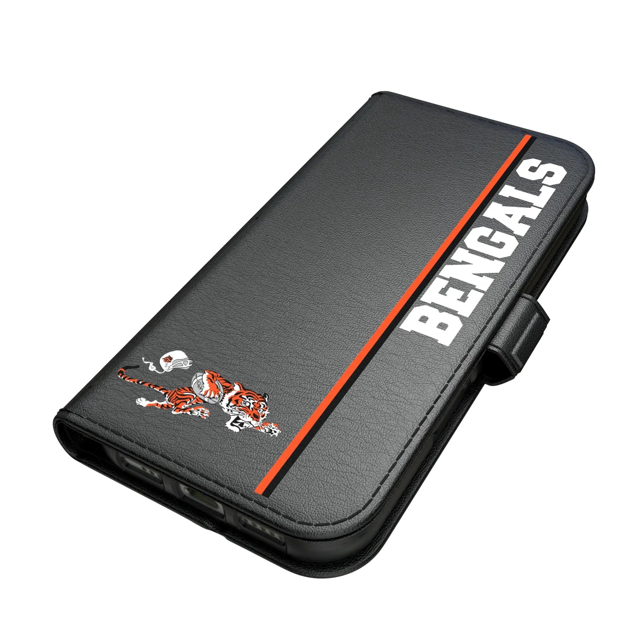 Cincinnati Bengals Historic Collection Sidebar iPhone Folio Phone Case for Apple iPhone#Device_iPhone 17 Pro