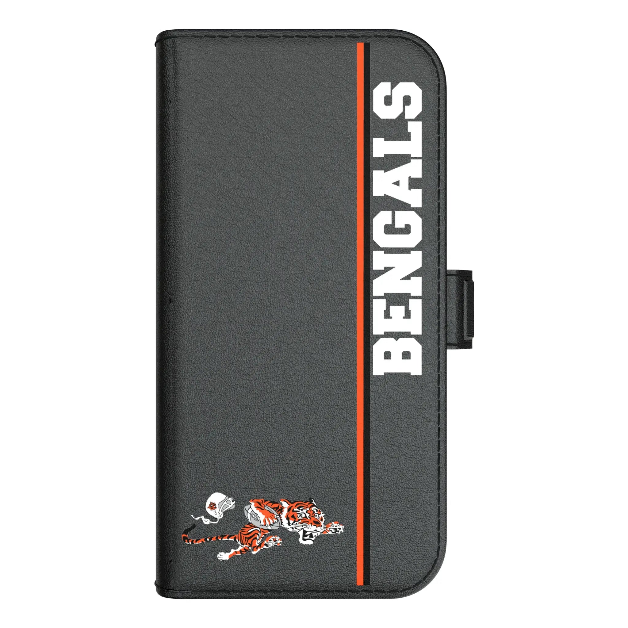 Cincinnati Bengals Historic Collection Sidebar iPhone Folio Phone Case for Apple iPhone#Device_iPhone 17 Pro