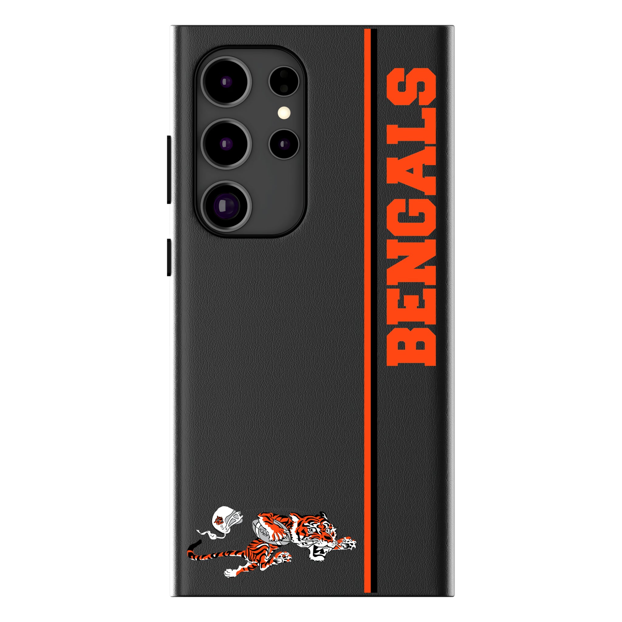 Cincinnati Bengals Historic Collection Sidebar Galaxy MagSafe Compatible Phone Case for Samsung Galaxy
