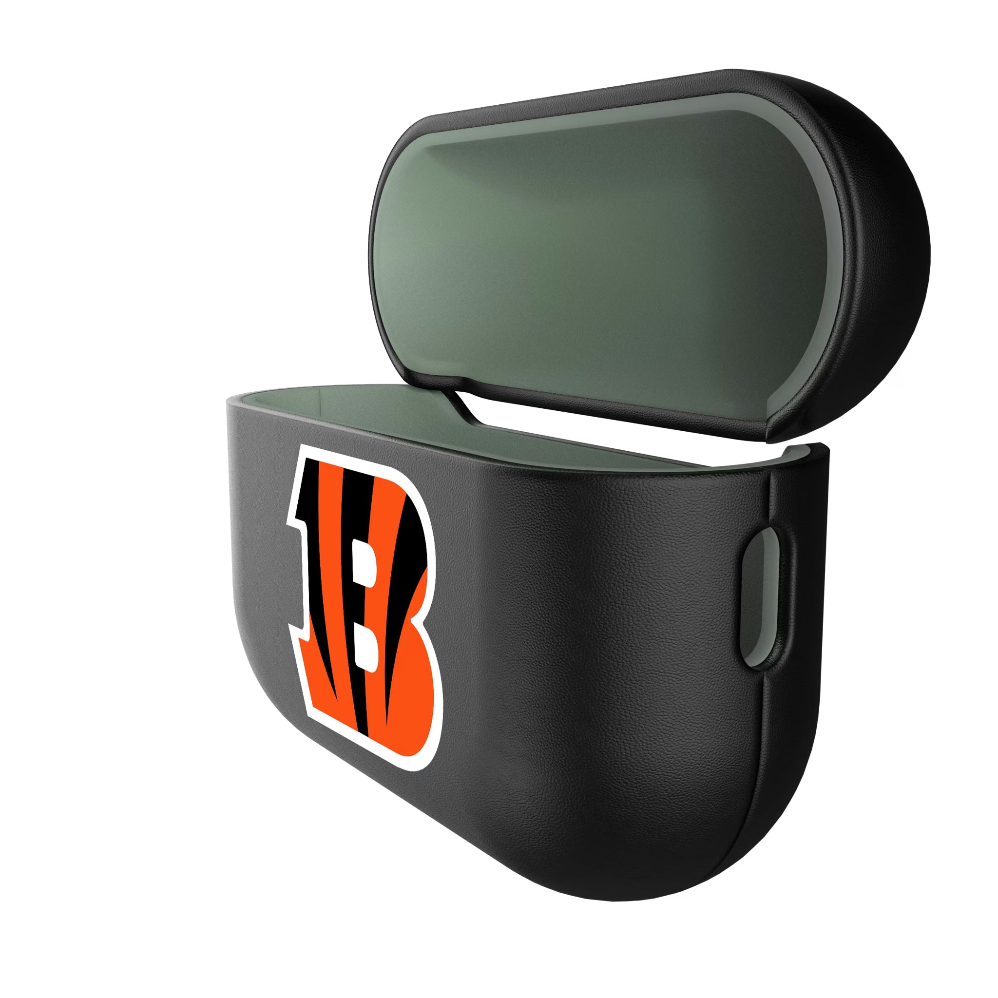 Cincinnati Bengals Insignia AirPods AirPod Case Cover - Isometric View#Device_AirPods Pro 3