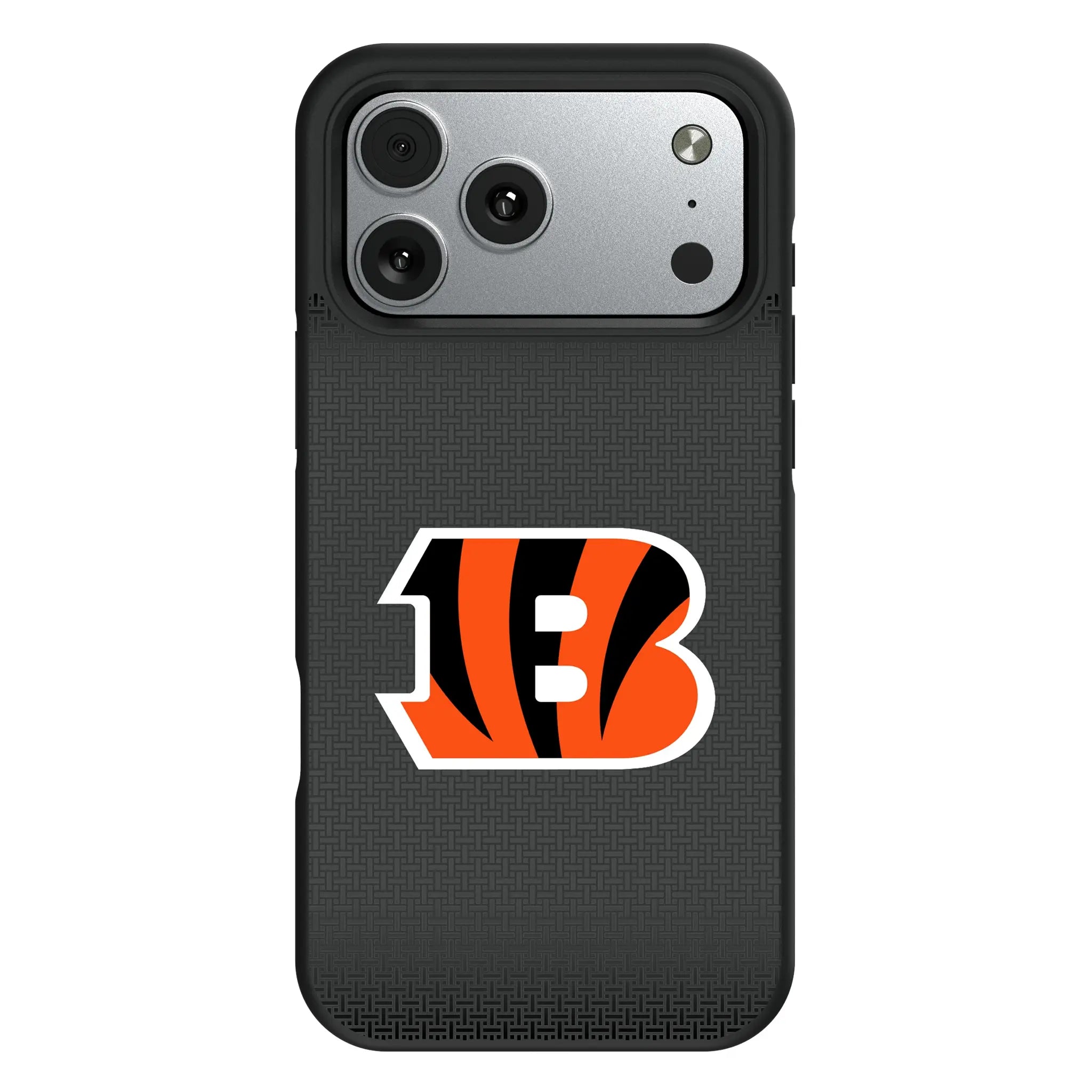 Cincinnati Bengals Linen iPhone Bump Phone Case for Apple iPhone#Device_iPhone 17 Pro Max