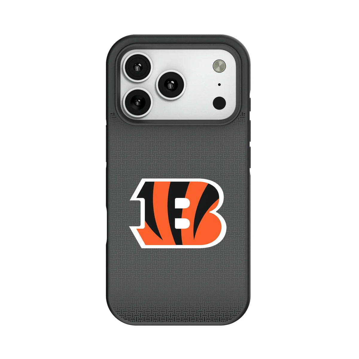 Cincinnati Bengals Linen Bump Phone Case for Apple iPhone