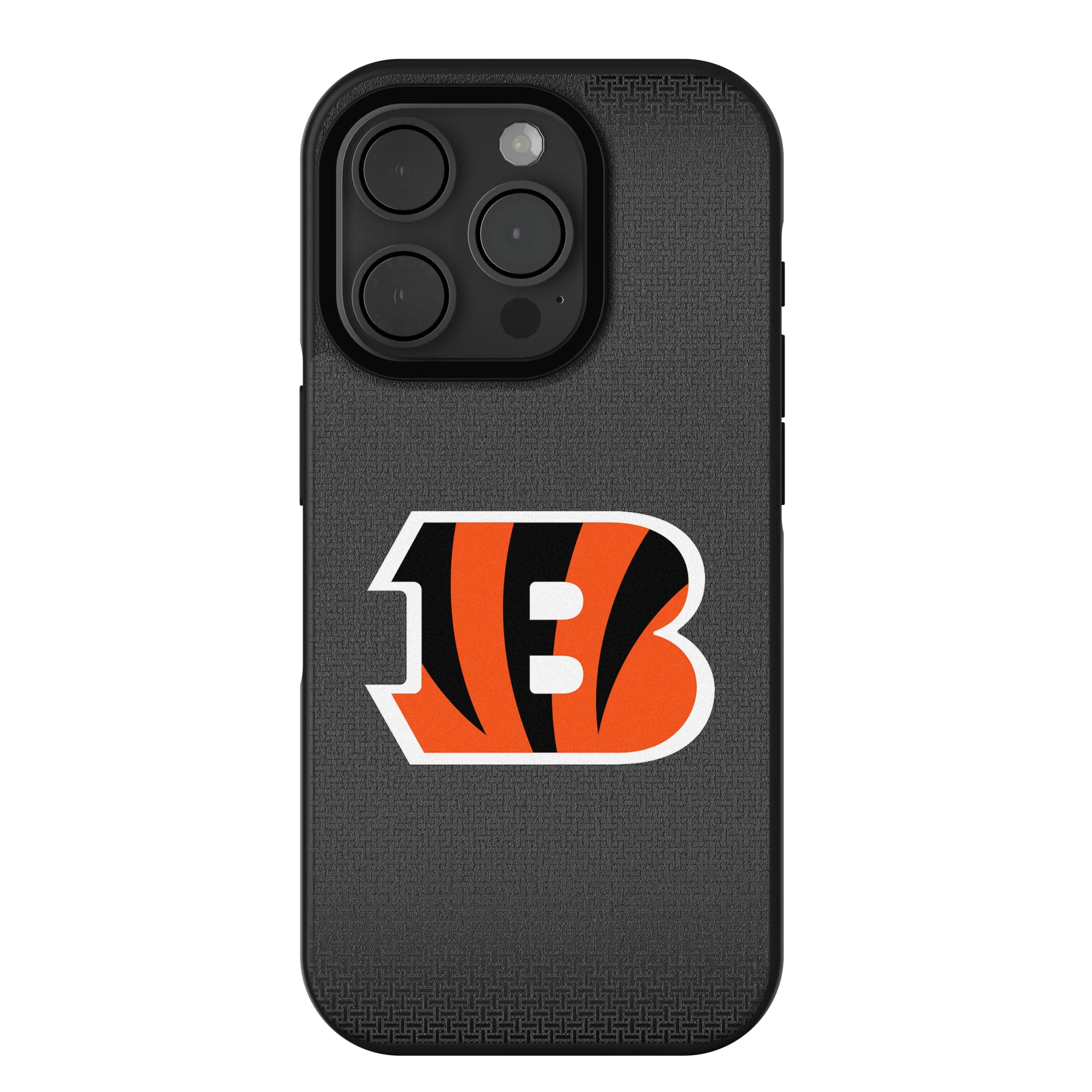 Cincinnati Bengals Linen iPhone Bump Phone Case for Apple iPhone