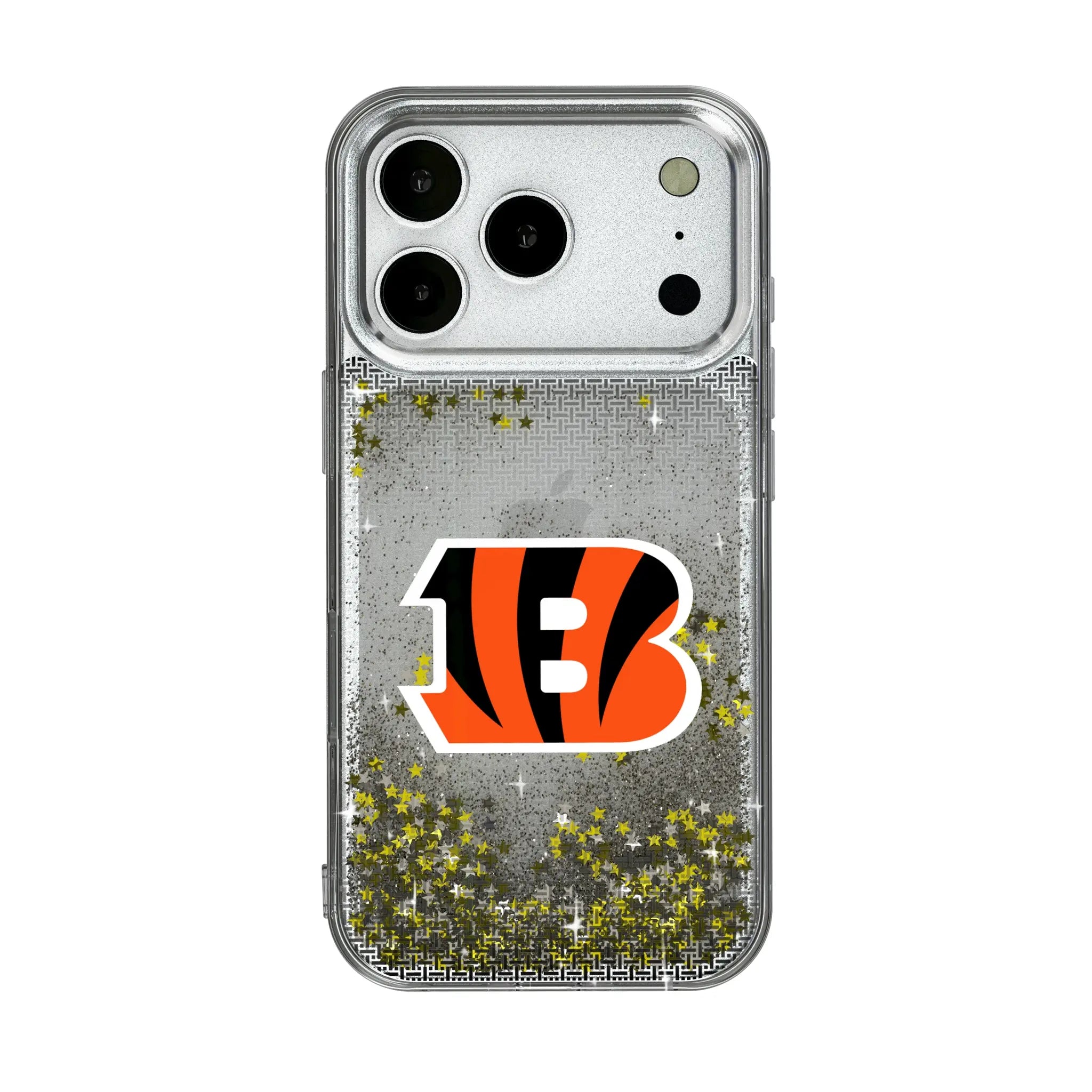 Cincinnati Bengals Linen iPhone Glitter Phone Case for Apple iPhone