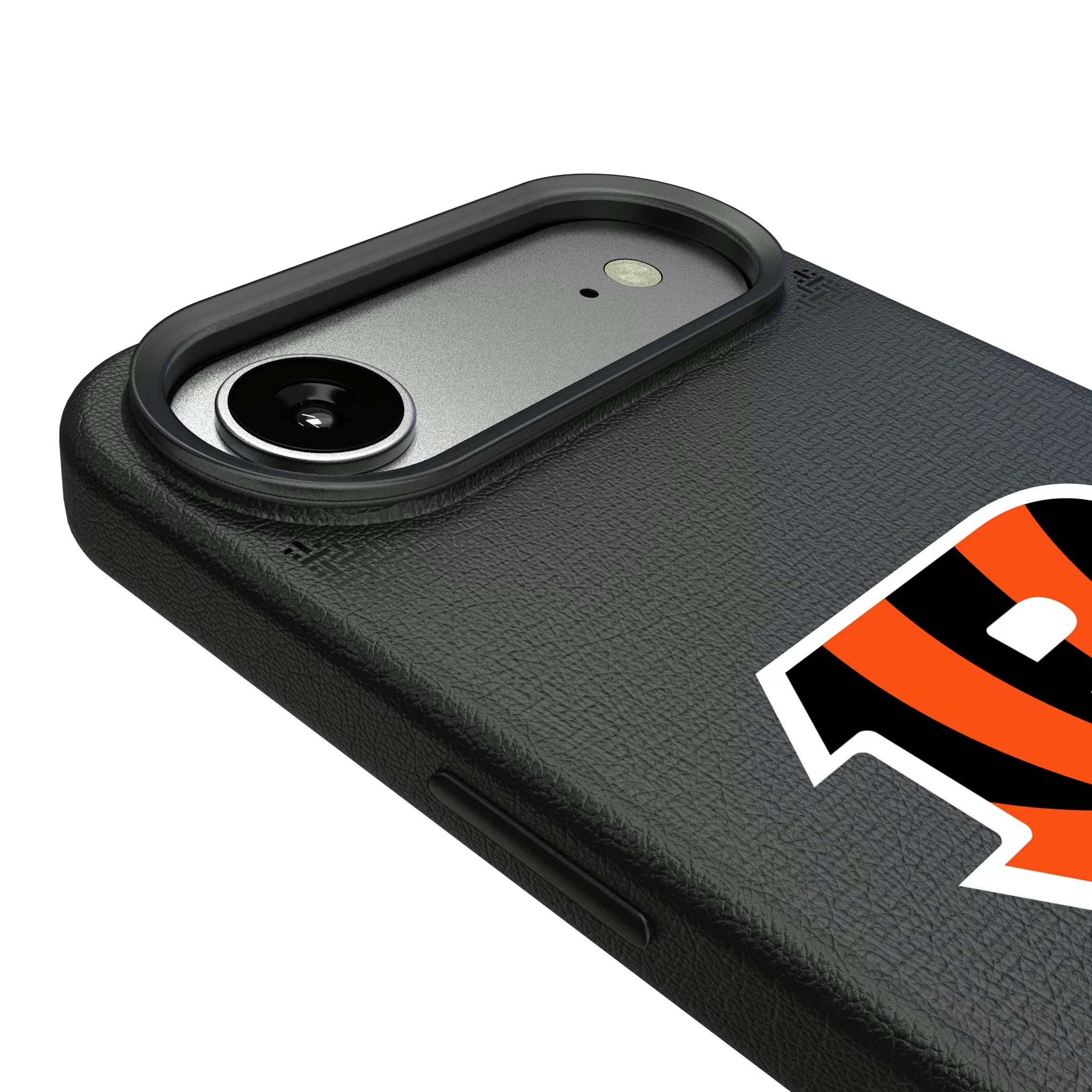 Cincinnati Bengals Linen iPhone MagSafe Compatible Phone Case for Apple iPhone - Detail#Device_iPhone Air