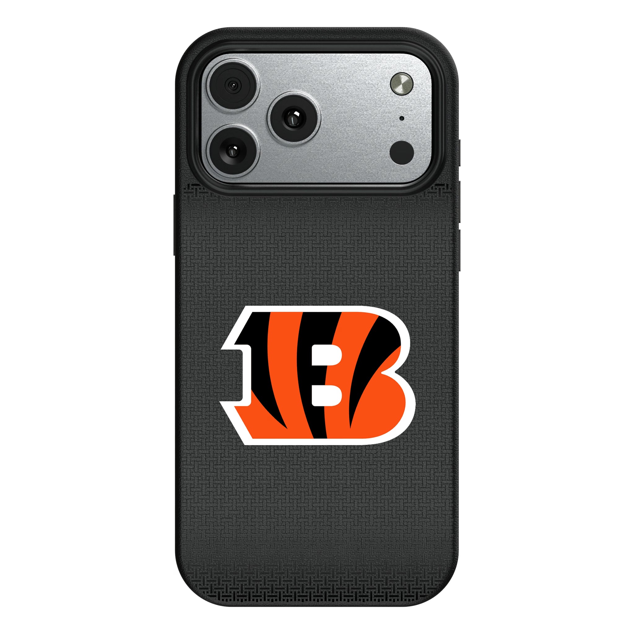 Cincinnati Bengals Linen iPhone MagSafe Compatible Phone Case for Apple iPhone#Device_iPhone 17 Pro Max
