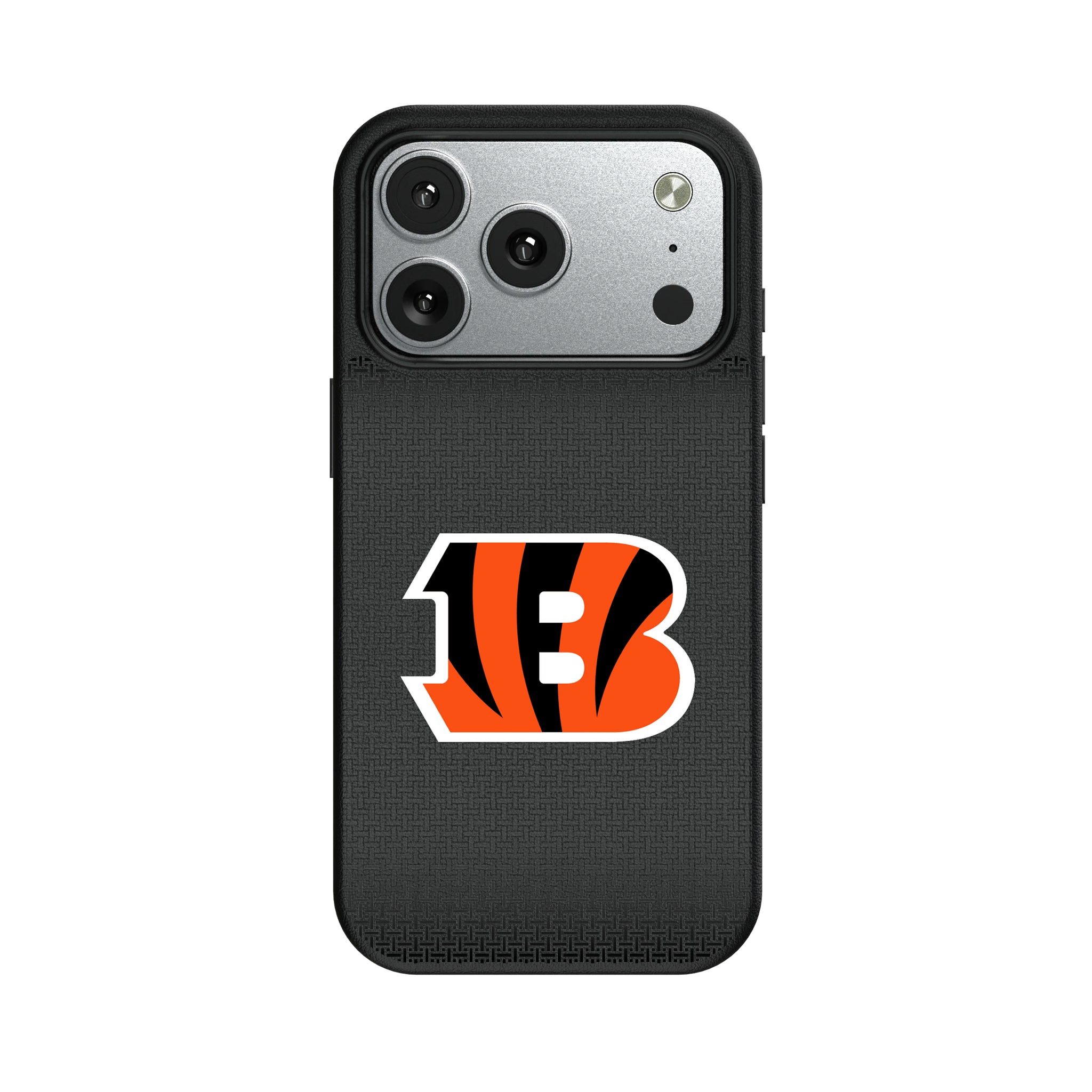Cincinnati Bengals Linen iPhone MagSafe Compatible Phone Case for Apple iPhone#Device_iPhone 17 Pro