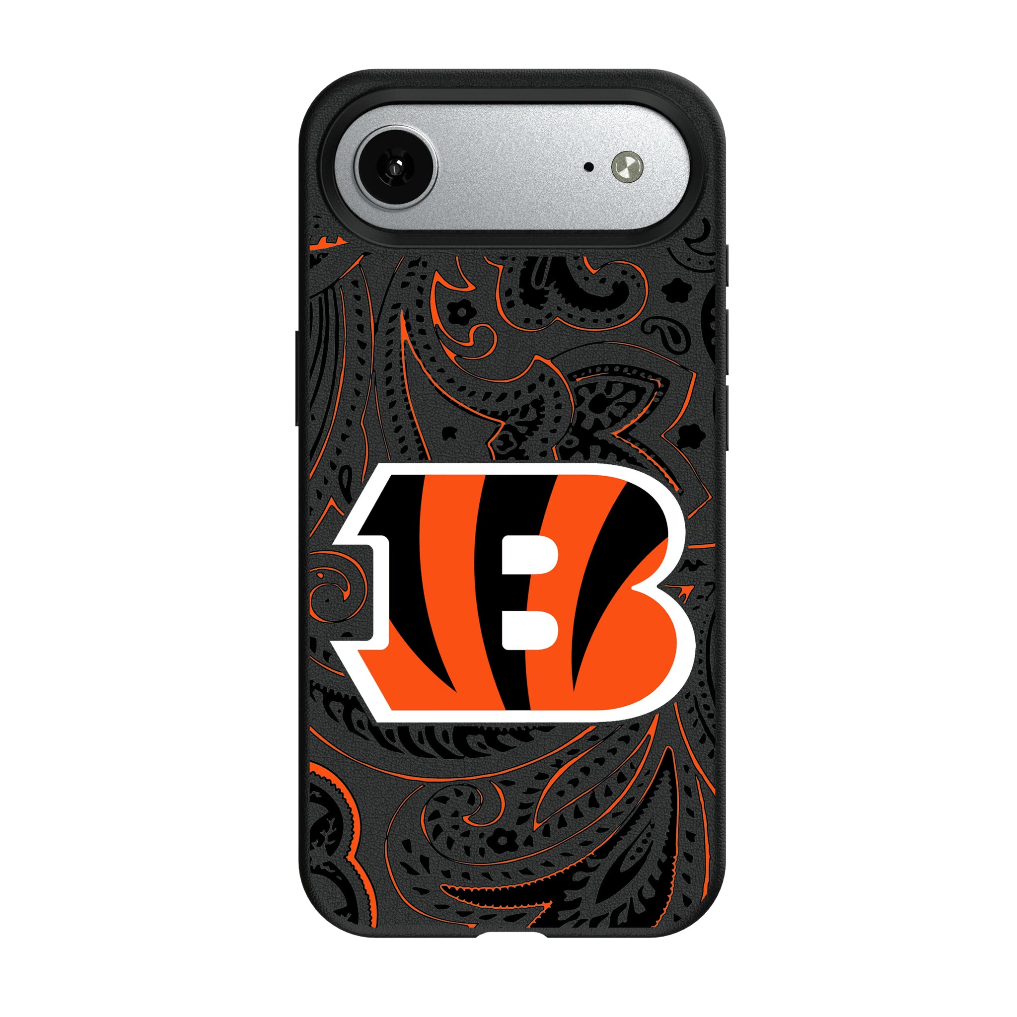 Cincinnati Bengals Paisley iPhone MagSafe Compatible Phone Case for Apple iPhone#Device_iPhone Air