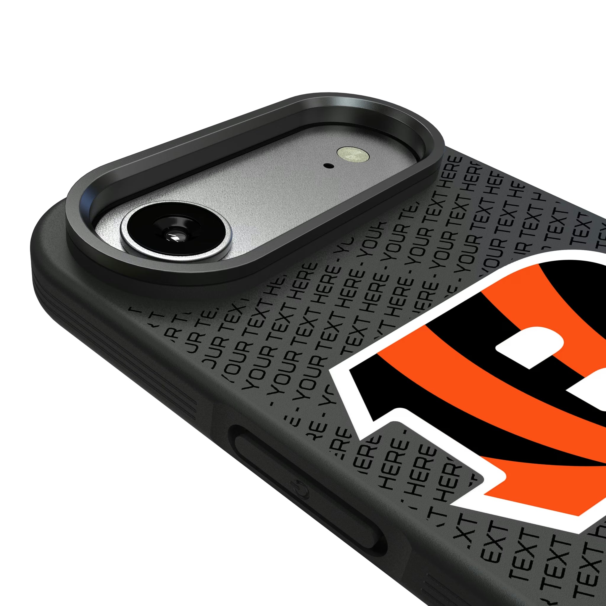 Cincinnati Bengals Personalized EndZone Plus iPhone Bump Phone Case for Apple iPhone - Detail#Device_iPhone Air
