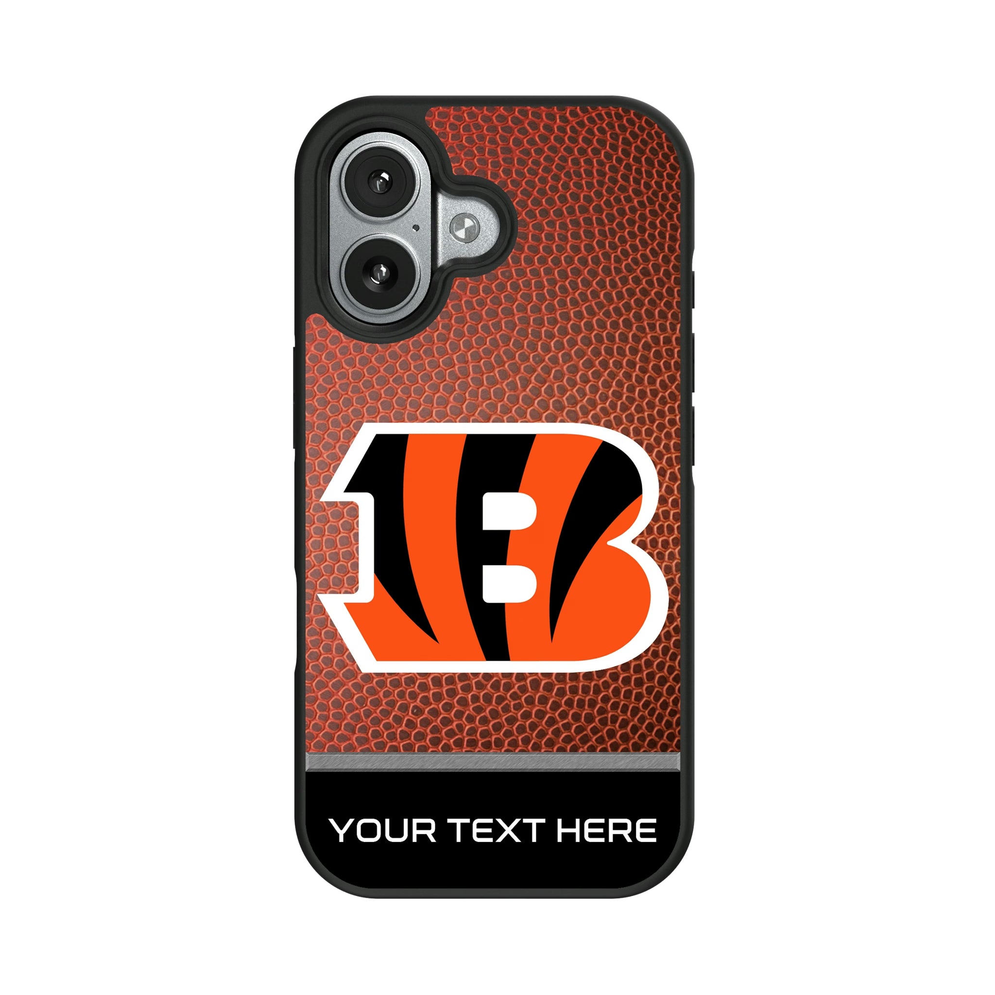 Cincinnati Bengals Personalized Football iPhone Bump Phone Case for Apple iPhone#Device_iPhone 17