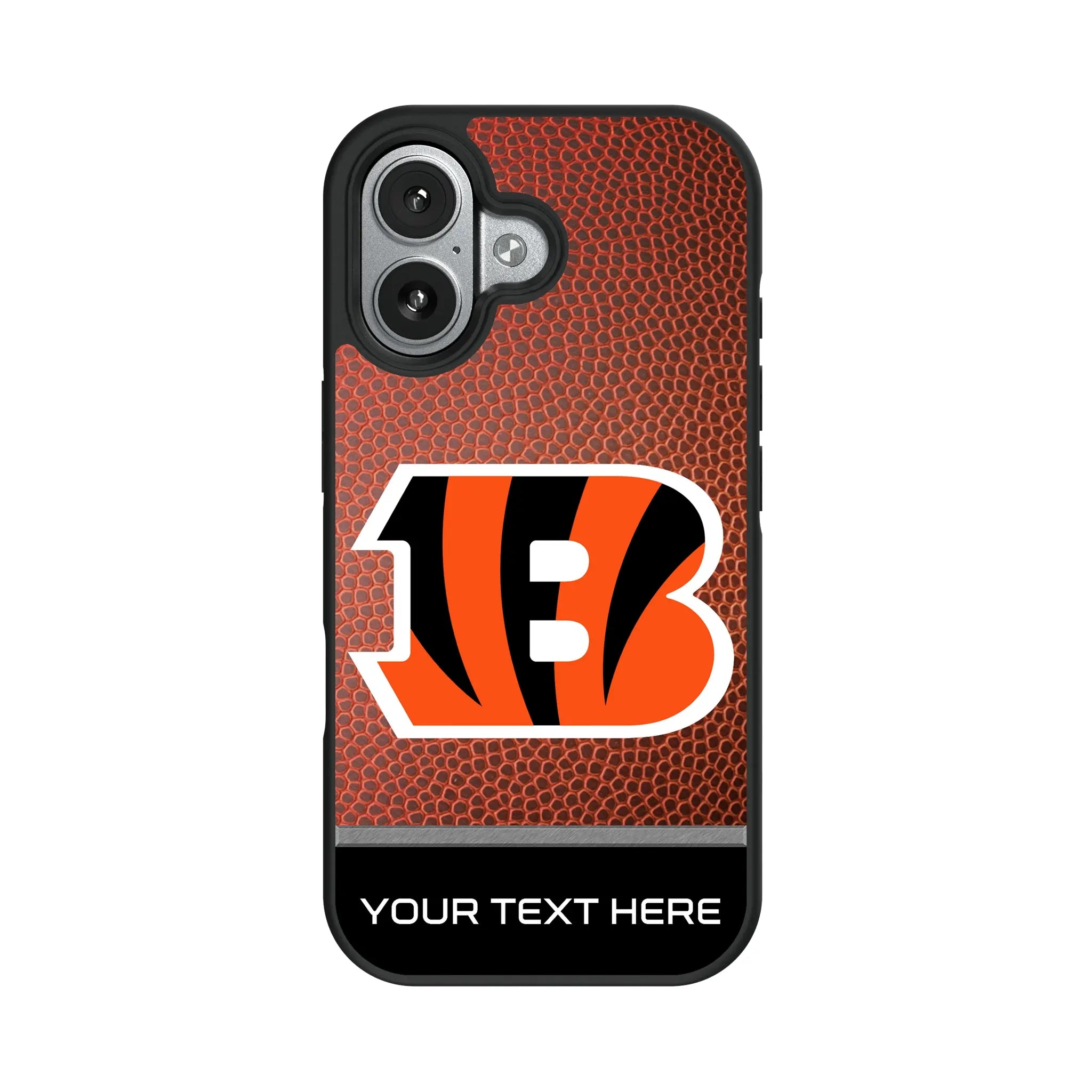 Cincinnati Bengals Personalized Football iPhone Bump Phone Case for Apple iPhone#Device_iPhone 17