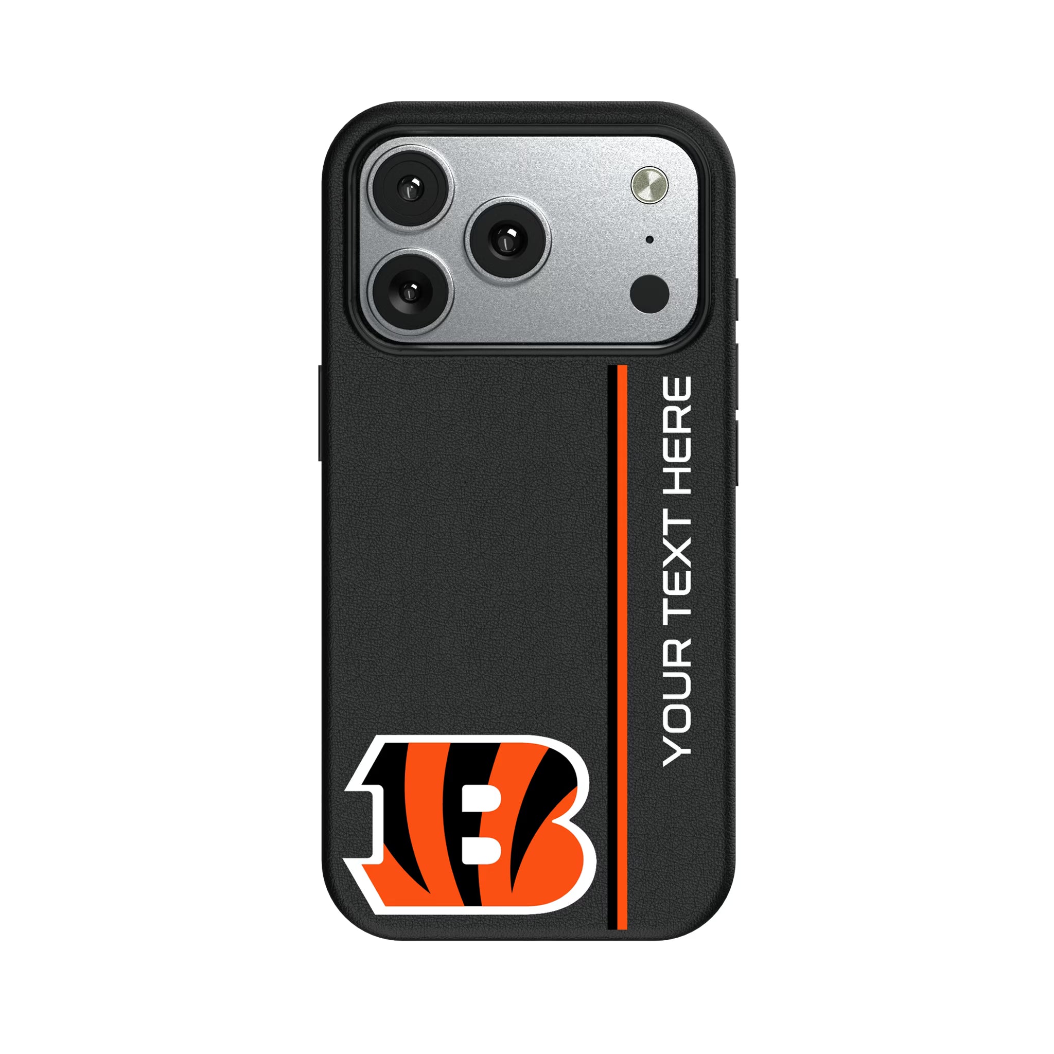 Cincinnati Bengals Personalized Sidebard iPhone MagSafe Compatible Phone Case for Apple iPhone#Device_iPhone 17 Pro