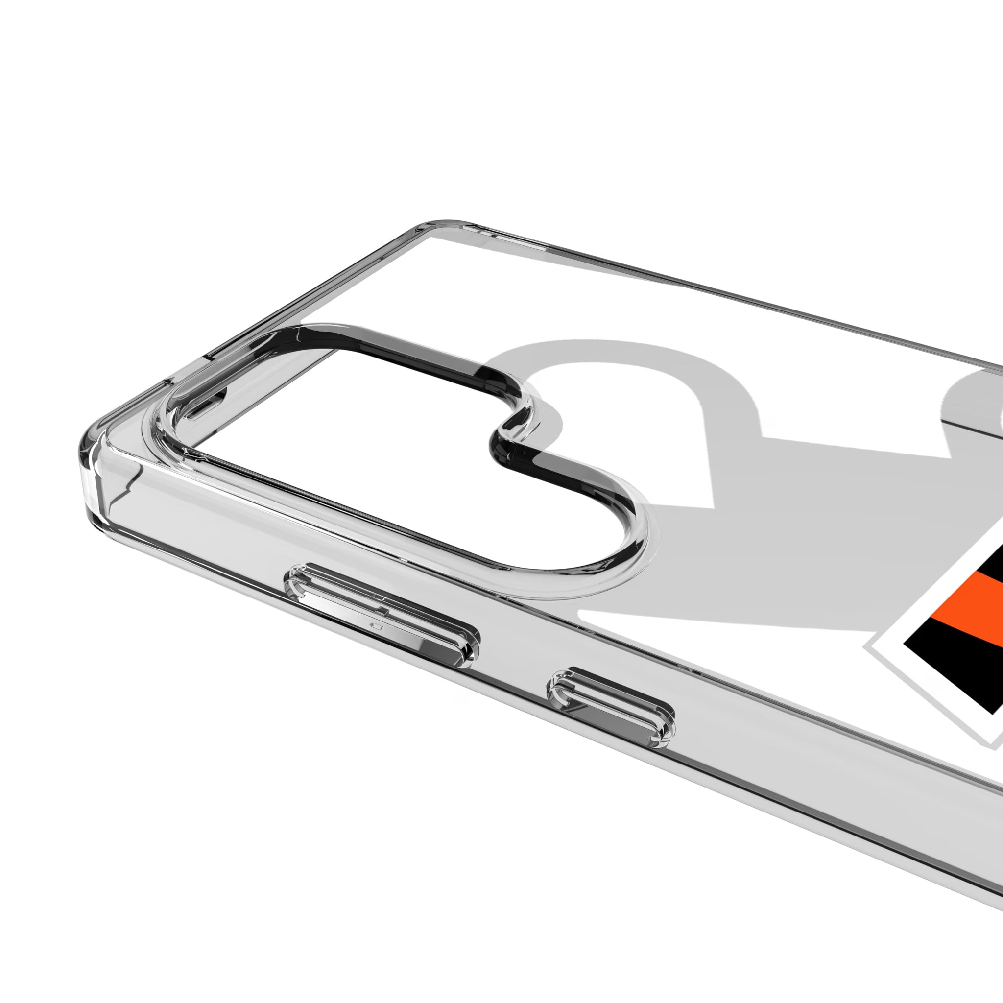 Cincinnati Bengals Personalized Tilt Galaxy Clear Phone Case for Samsung Galaxy - Detail