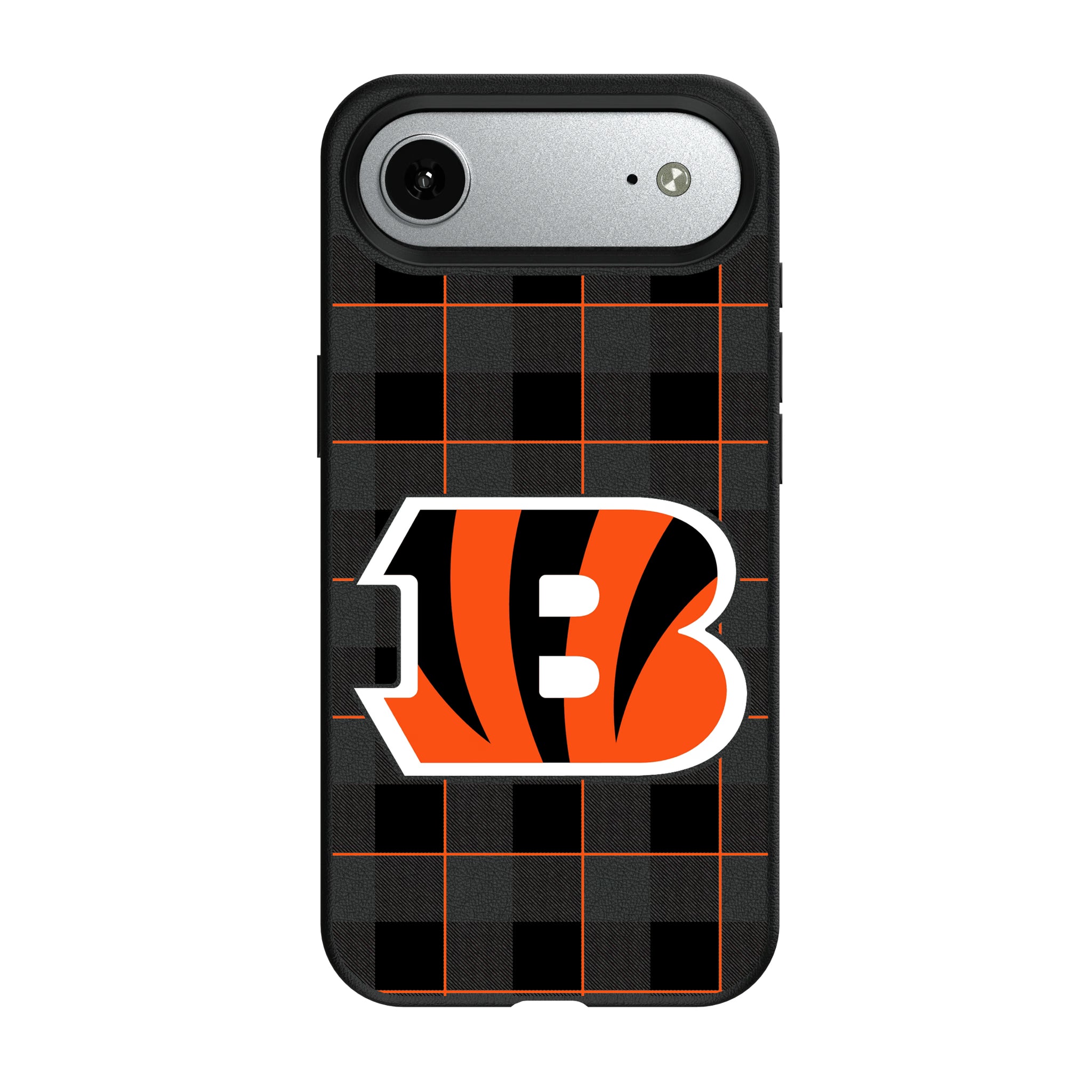 Cincinnati Bengals Plaid iPhone MagSafe Compatible Phone Case for Apple iPhone#Device_iPhone Air