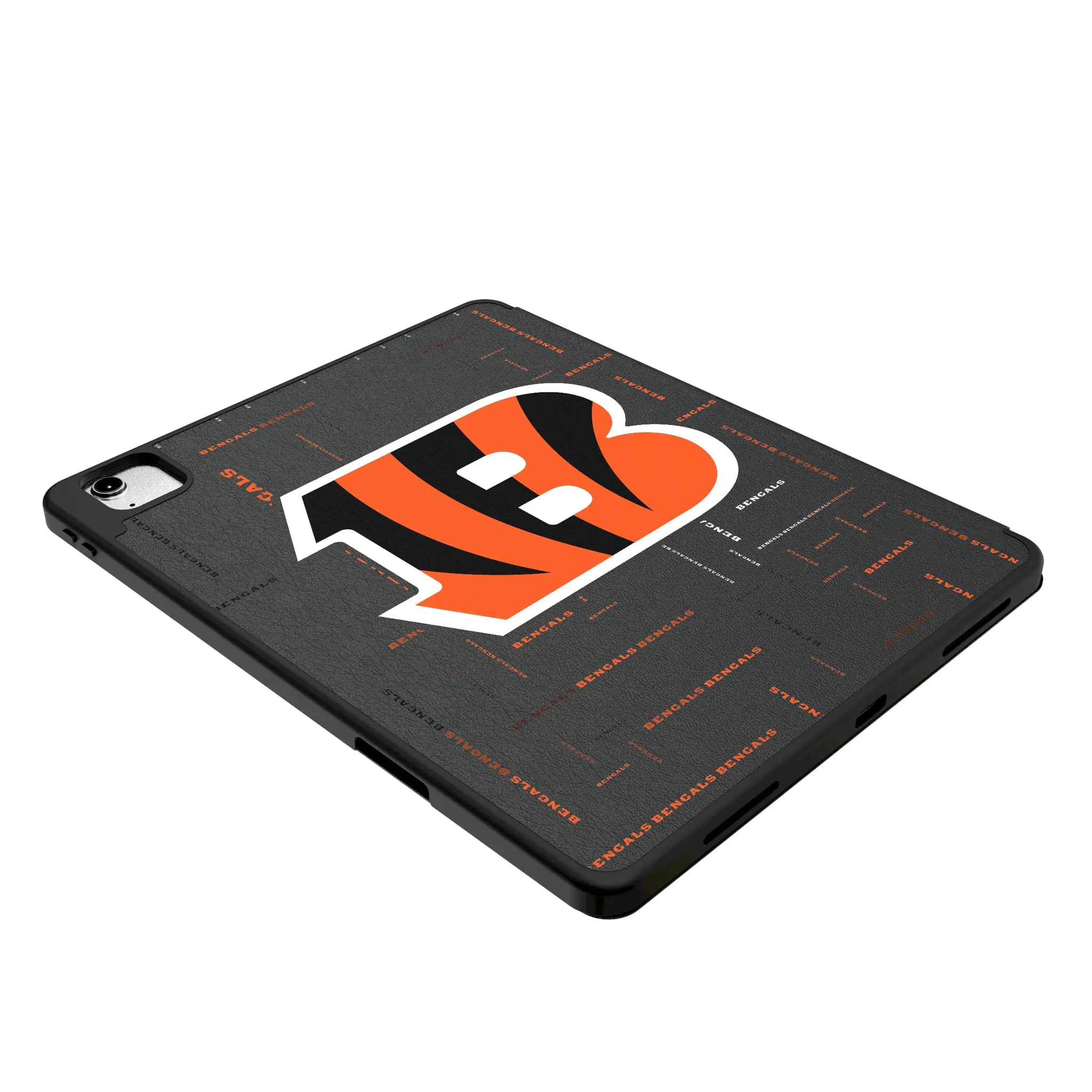 Cincinnati Bengals Quadtile iPad Tablet Case for Apple iPad - Isometric View