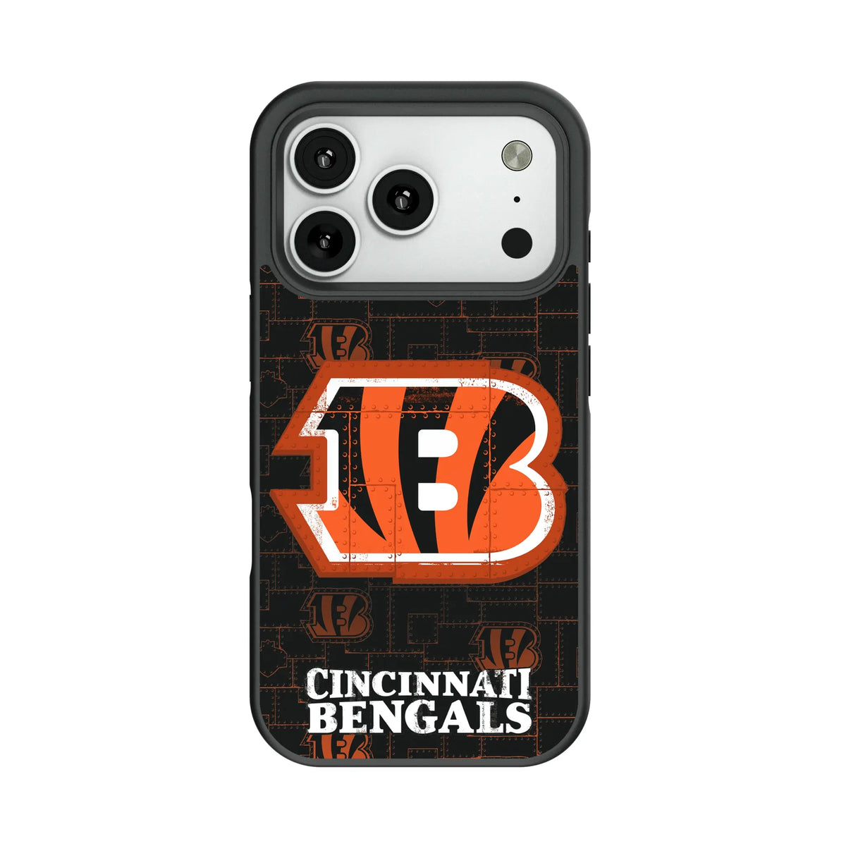 Cincinnati Bengals Rivet Bump Phone Case for Apple iPhone