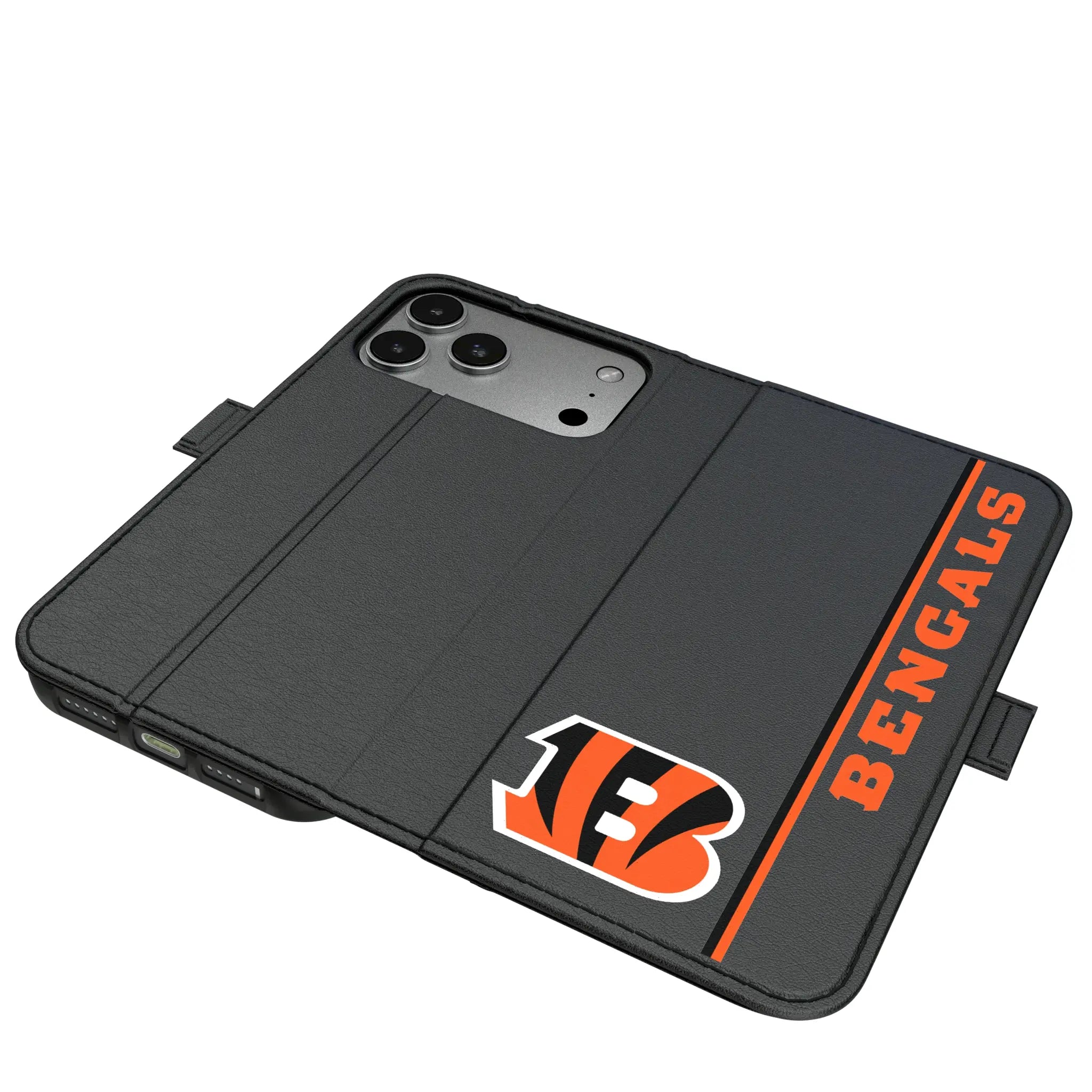 Cincinnati Bengals Sidebar iPhone Folio Phone Case for Apple iPhone#Device_iPhone 17 Pro Max