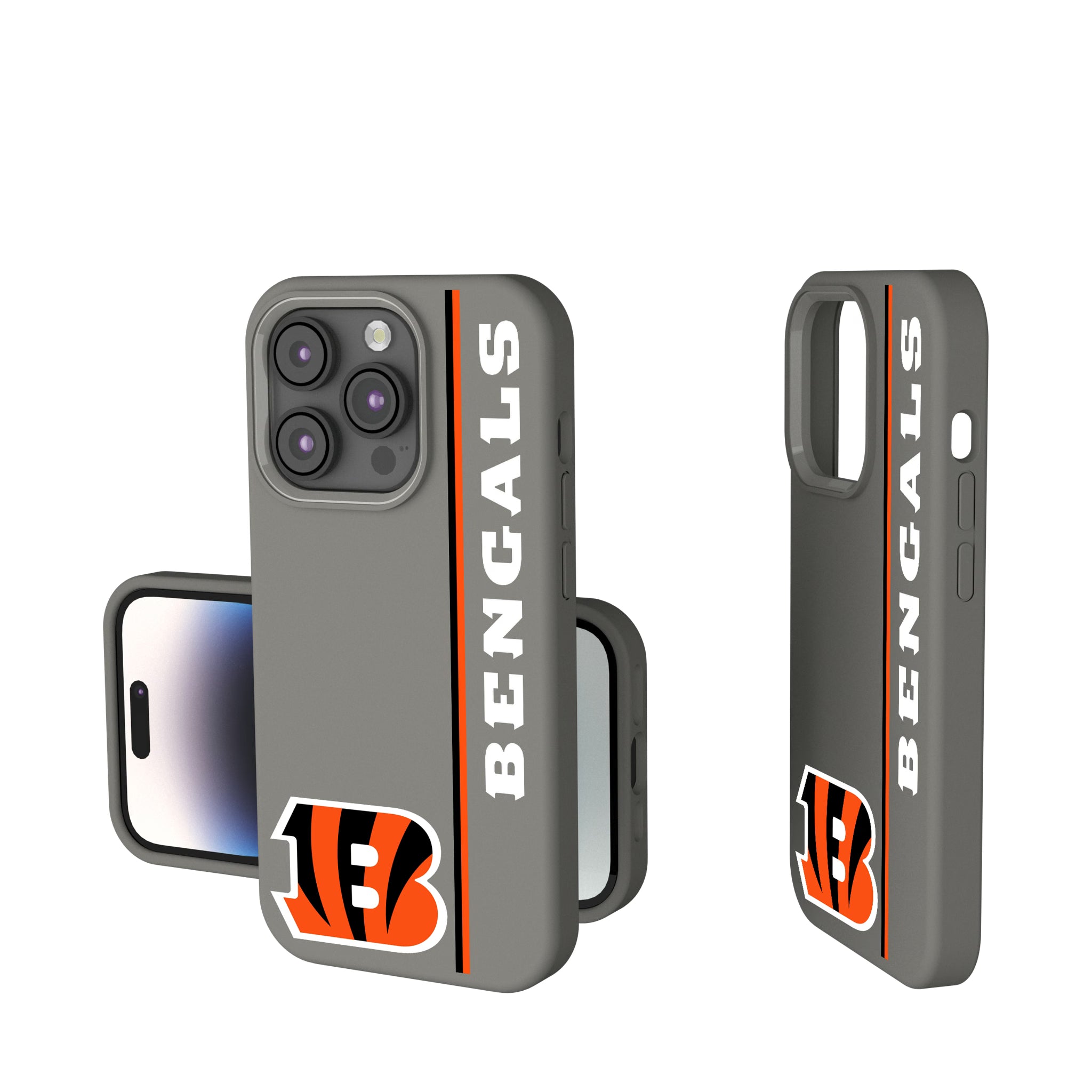 Cincinnati Bengals Sidebar iPhone Soft Touch Phone Case for Apple iPhone