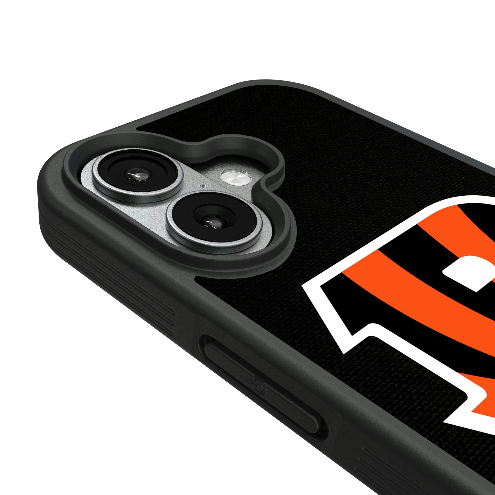 Cincinnati Bengals Stripe iPhone Bump Phone Case for Apple iPhone - Detail#Device_iPhone 17