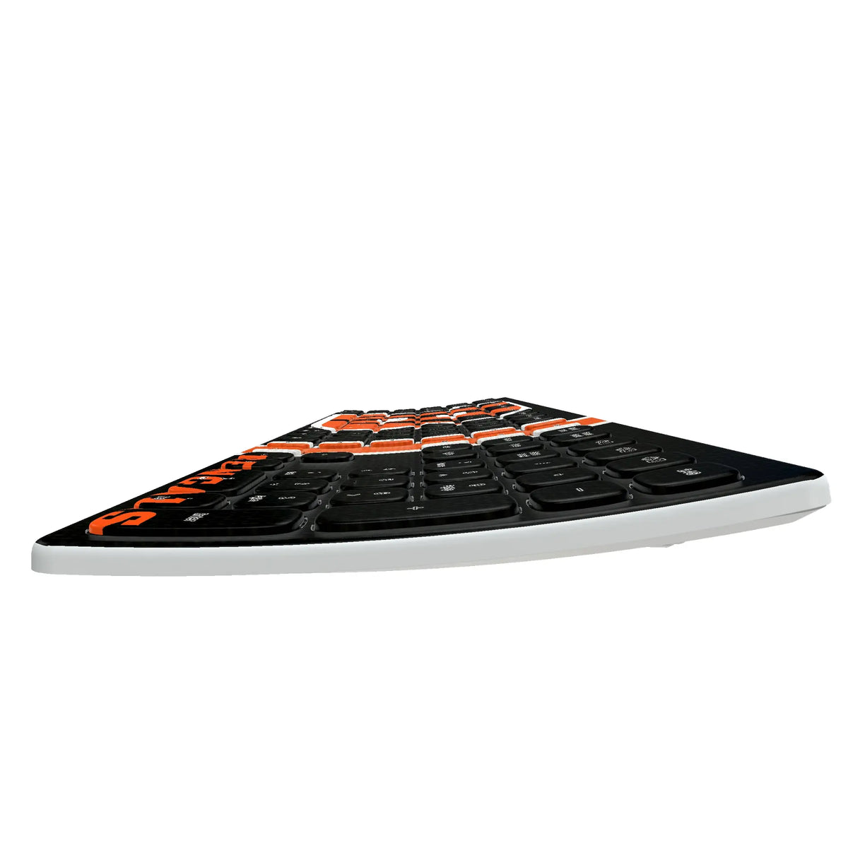 Cincinnati Bengals Stripe KKB605 Curved Wireless Keyboard